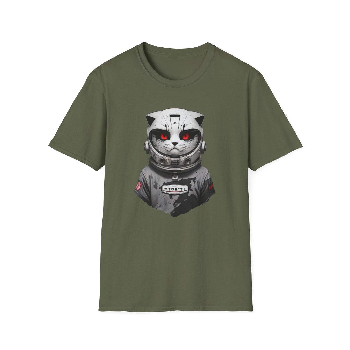 Space Cat Out of This World Graphic Unisex Tee