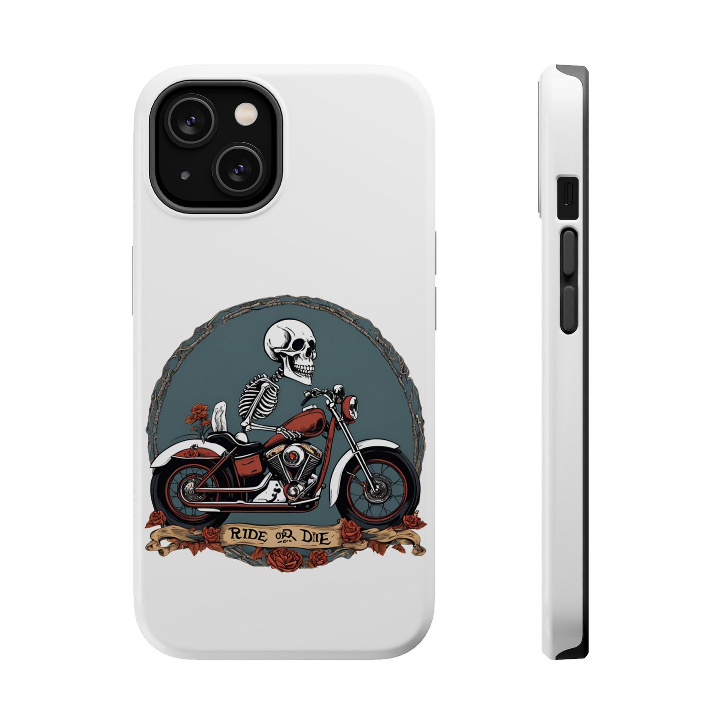 Ride or Die: Skeleton iPhone Case