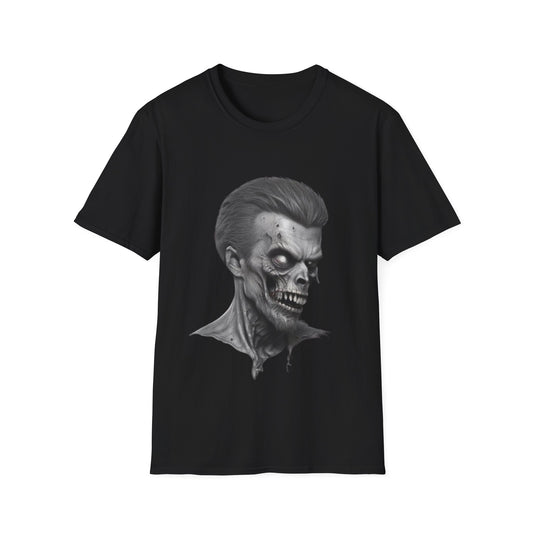 Creepy Undead Zombie Graphic Unisex Tee