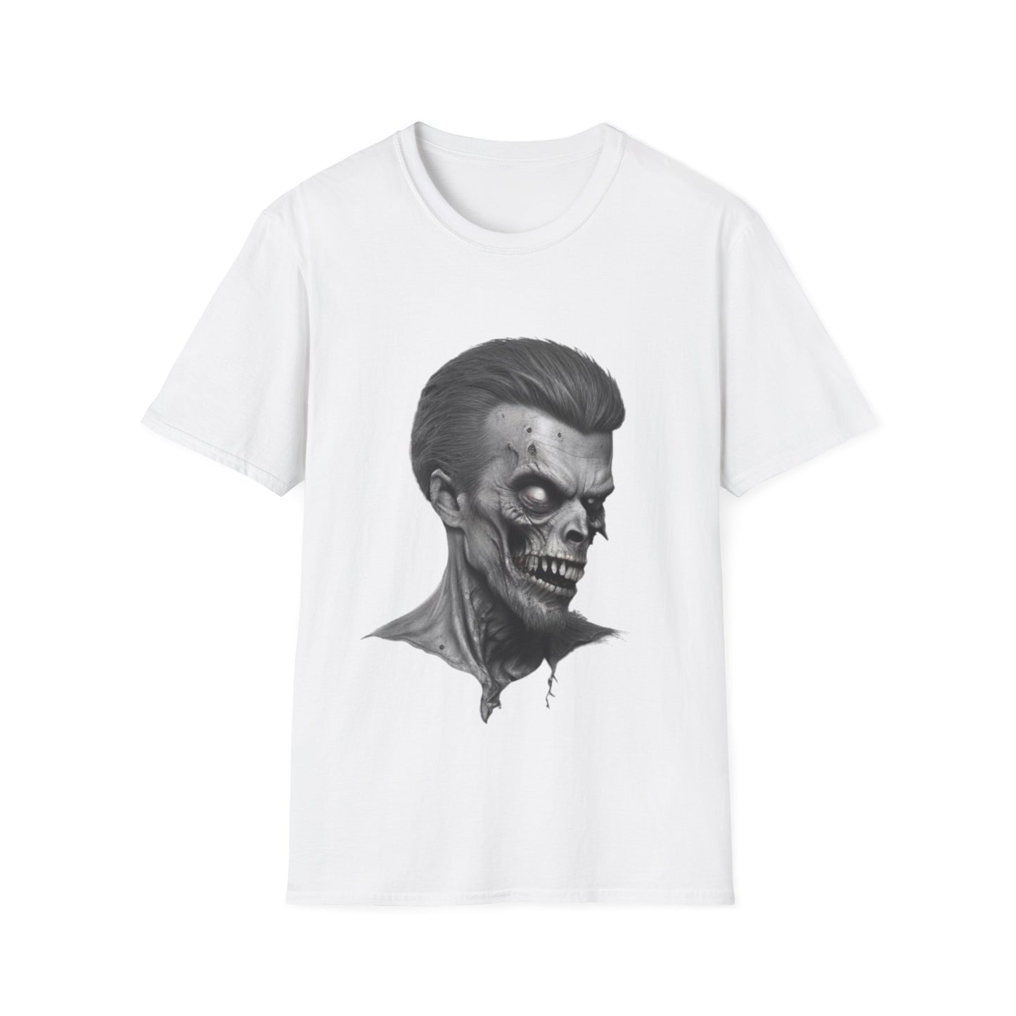 Creepy Undead Zombie Graphic Unisex Tee