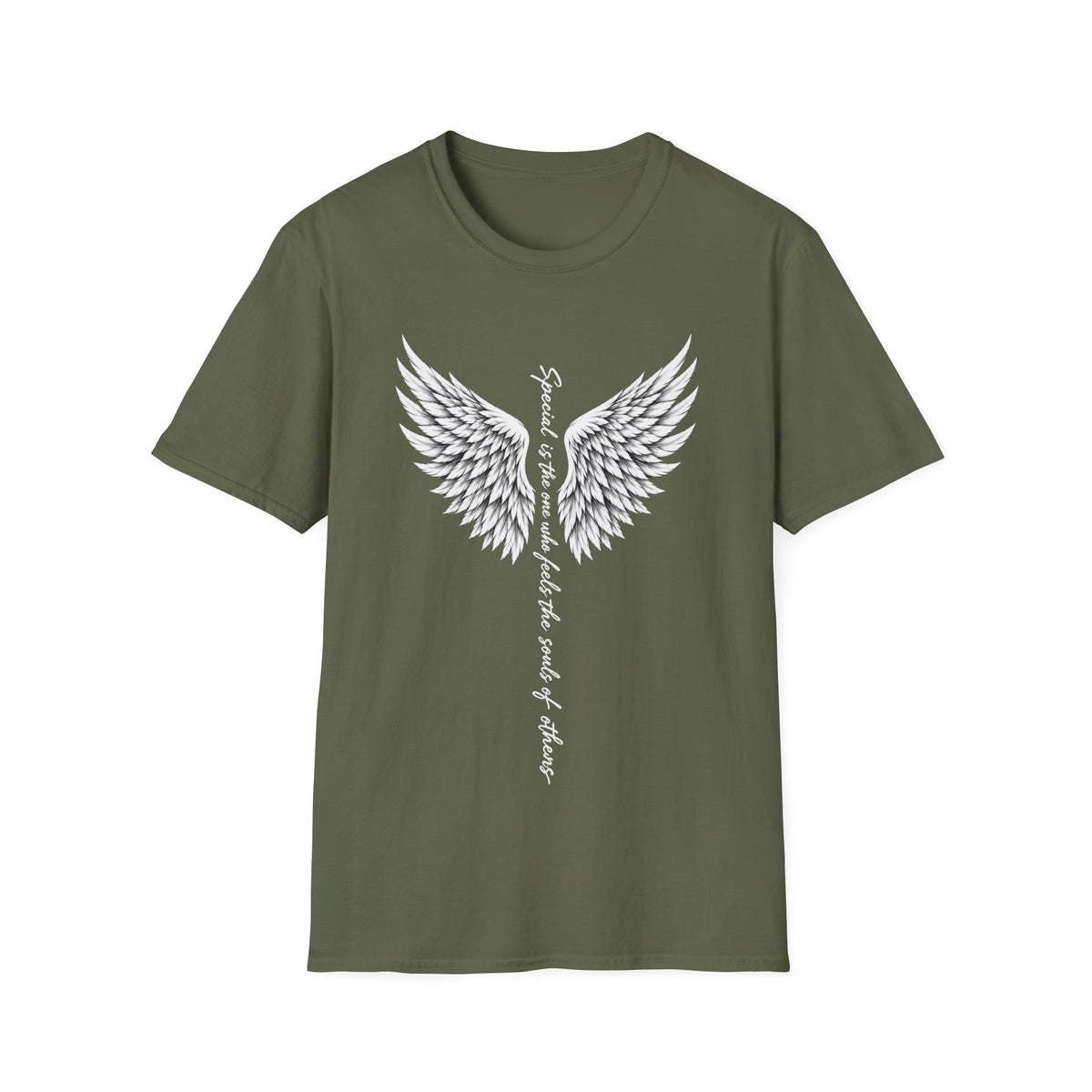 Angel Wings Inspirational Quote T-Shirt