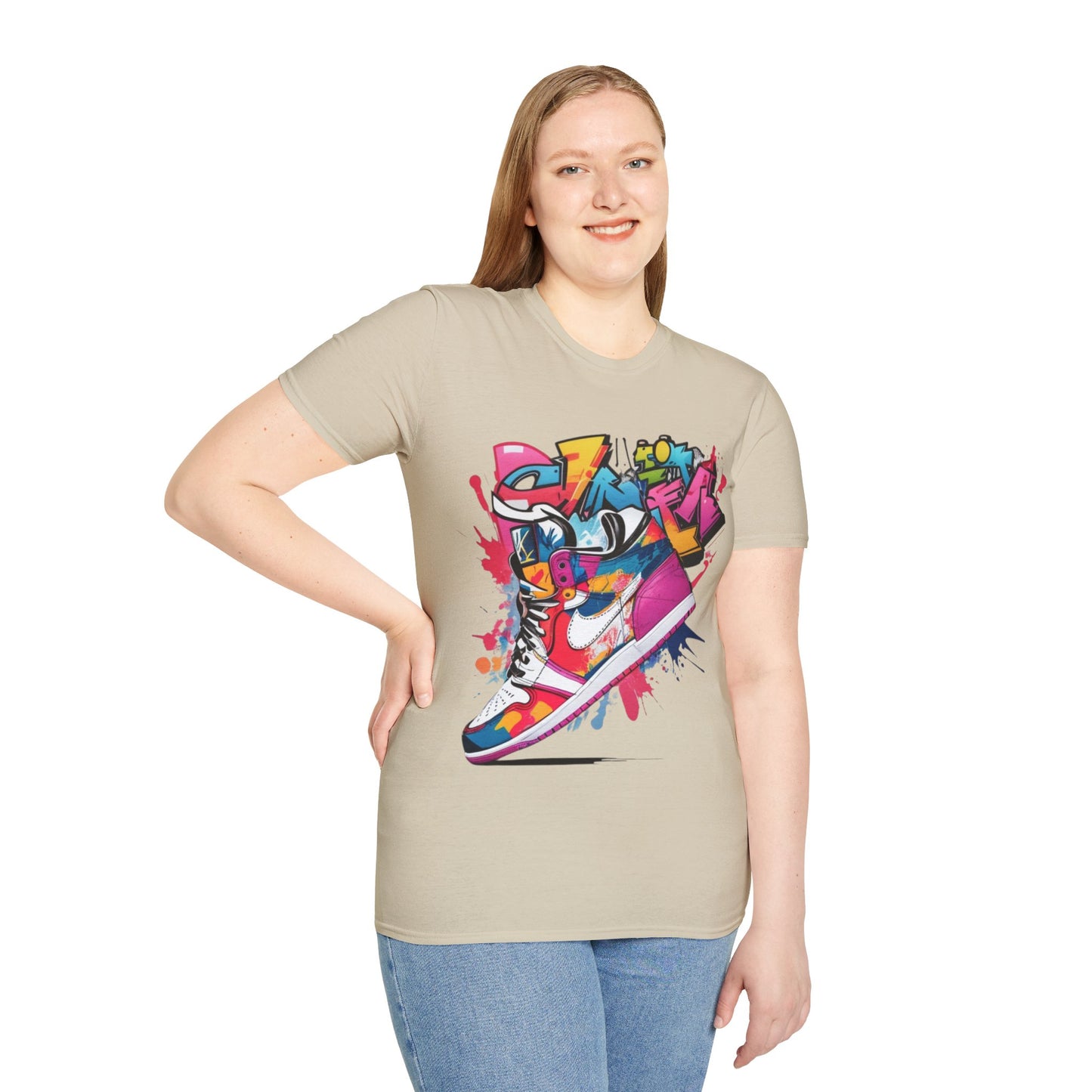 Sneaker Head Graphic Unisex T-Shirt