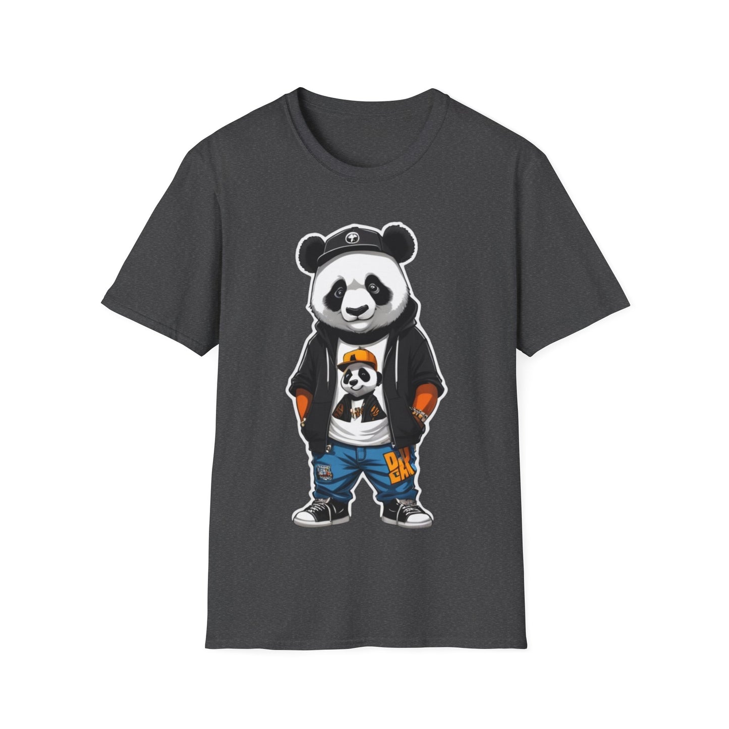Panda Vibes Relaxed and Happy Unisex Tee