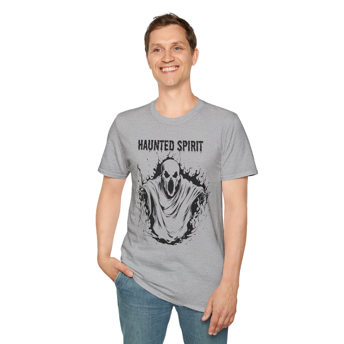 Haunted Spirit Graphic Unisex T-Shirt