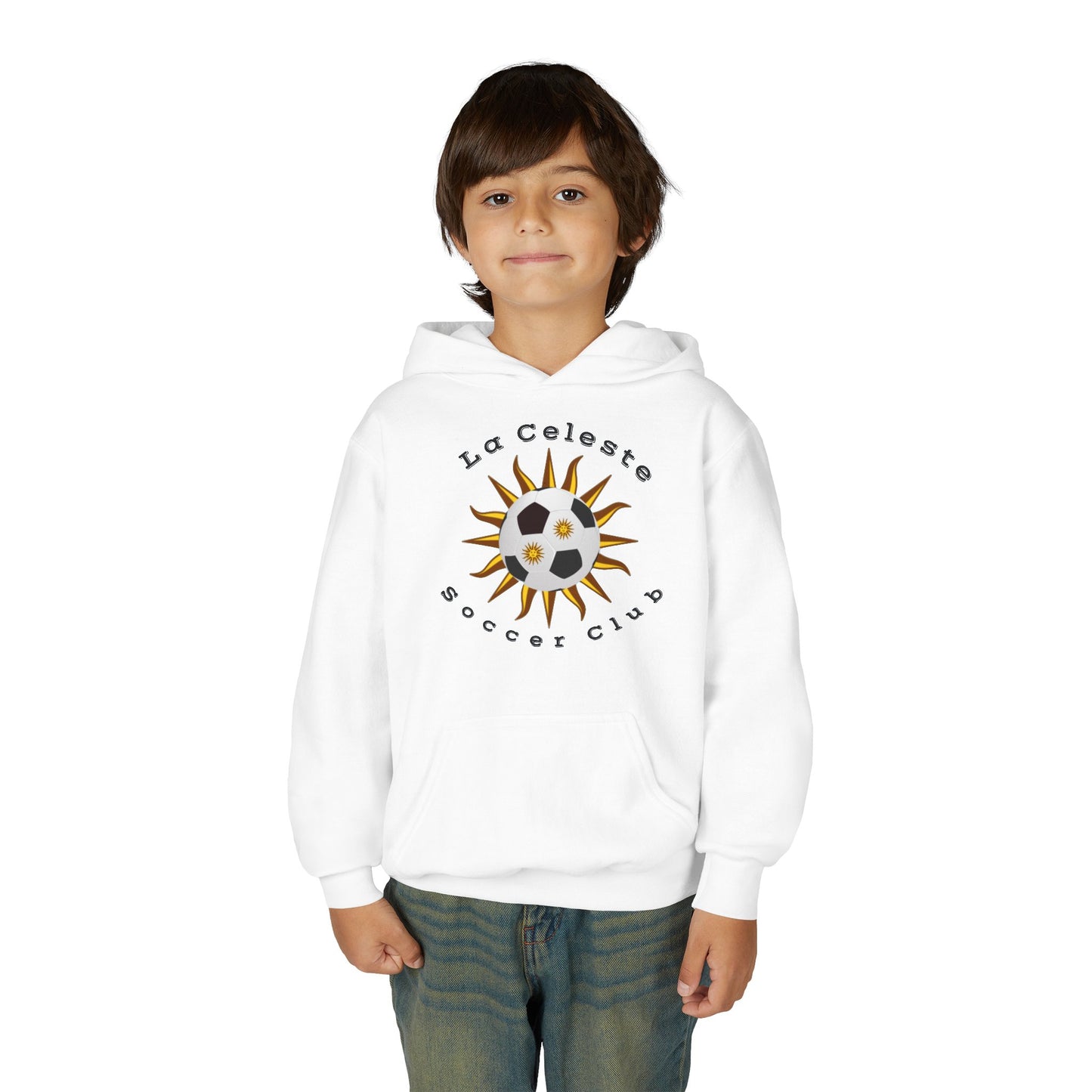 La Celeste S.C. YOUTH Soccer Club Hoodie, Perfect for Sports Teams & Casual Wear