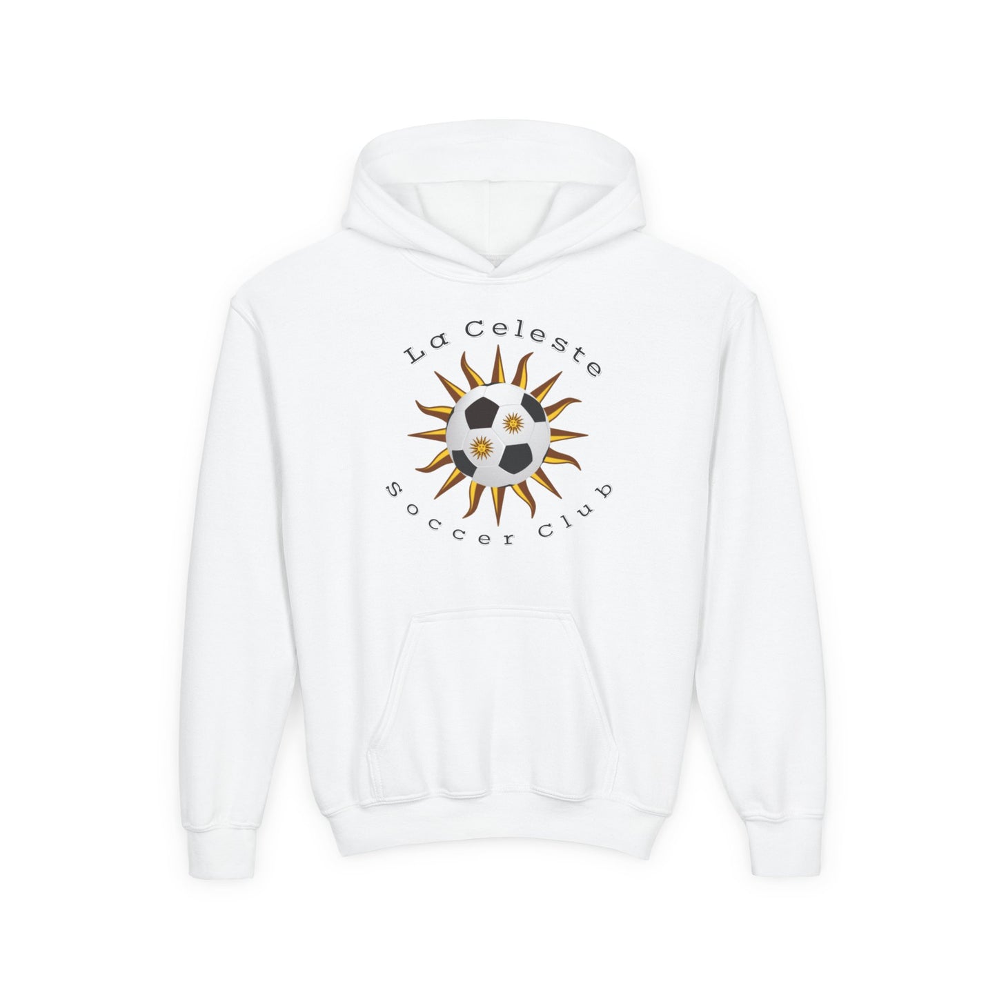 La Celeste S.C. YOUTH Soccer Club Hoodie, Perfect for Sports Teams & Casual Wear