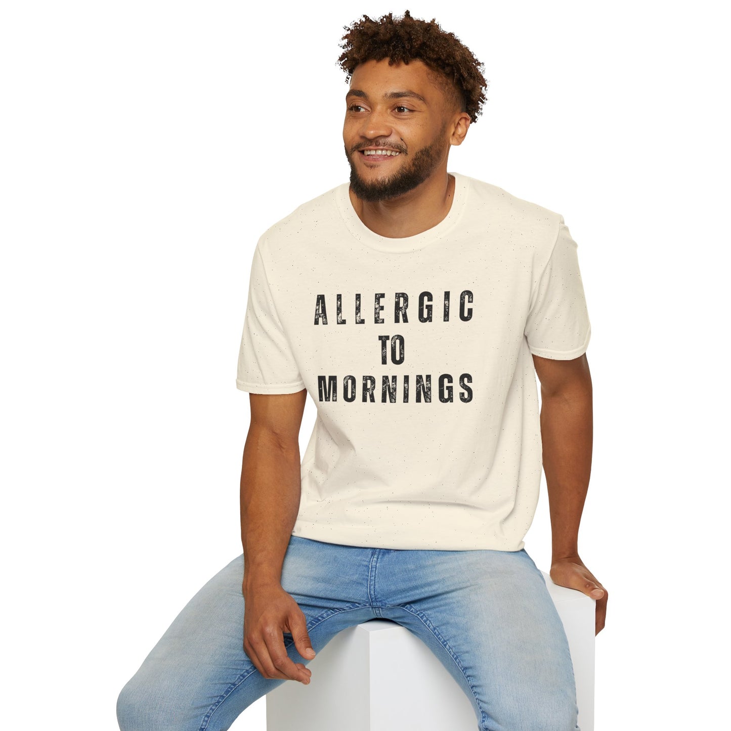 Allergic to Mornings Unisex Tee