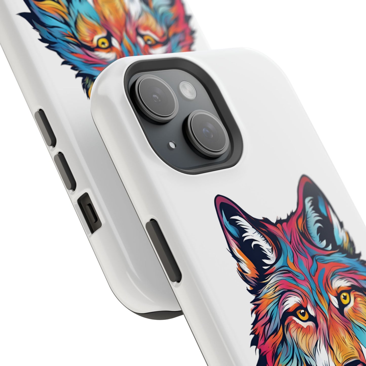 Wildly Colorful: Wolf Designs Phone Cases