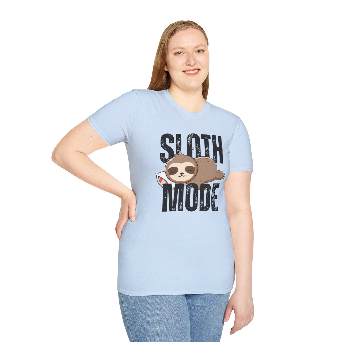 In Sloth Mode Sleepy Sloth Graphic Unisex T-Shirt