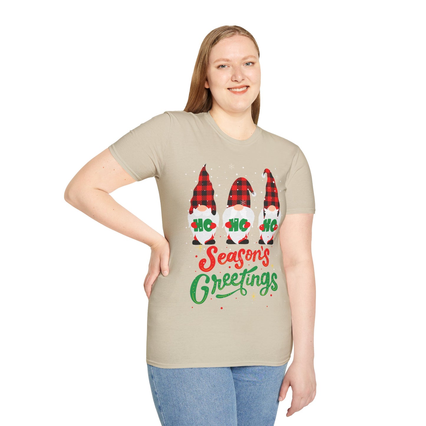 Season's Greetings Gnome Unisex T-Shirt