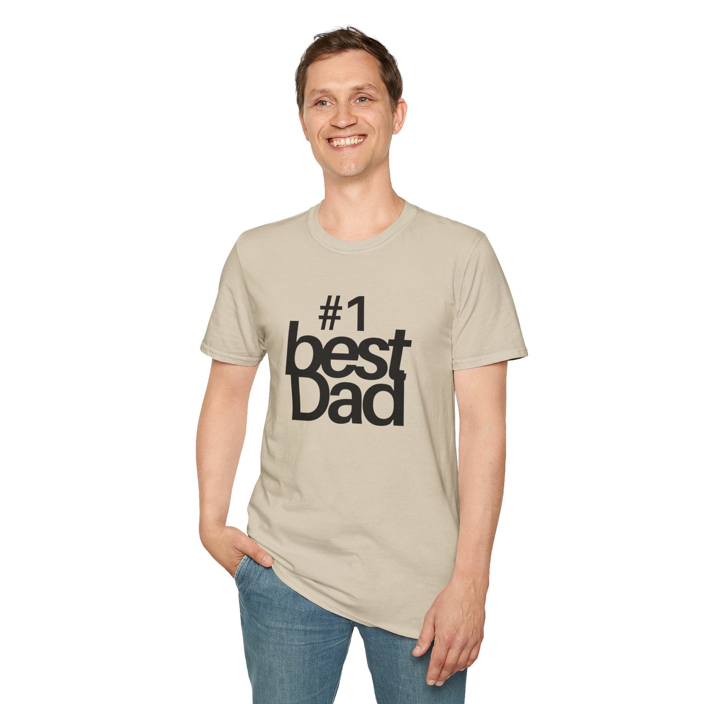 #1 Best Dad T-Shirt