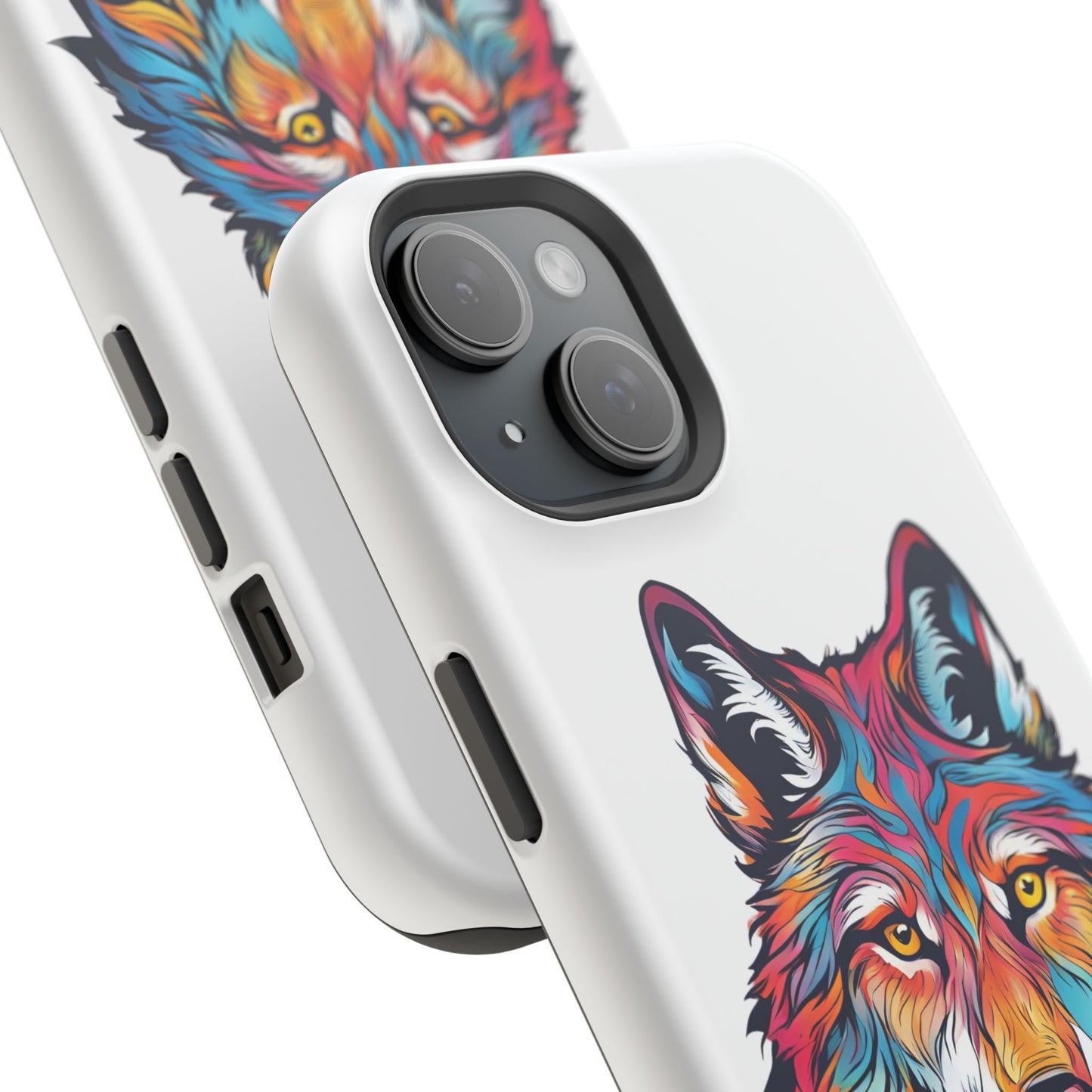 Wildly Colorful: Wolf Designs Phone Cases