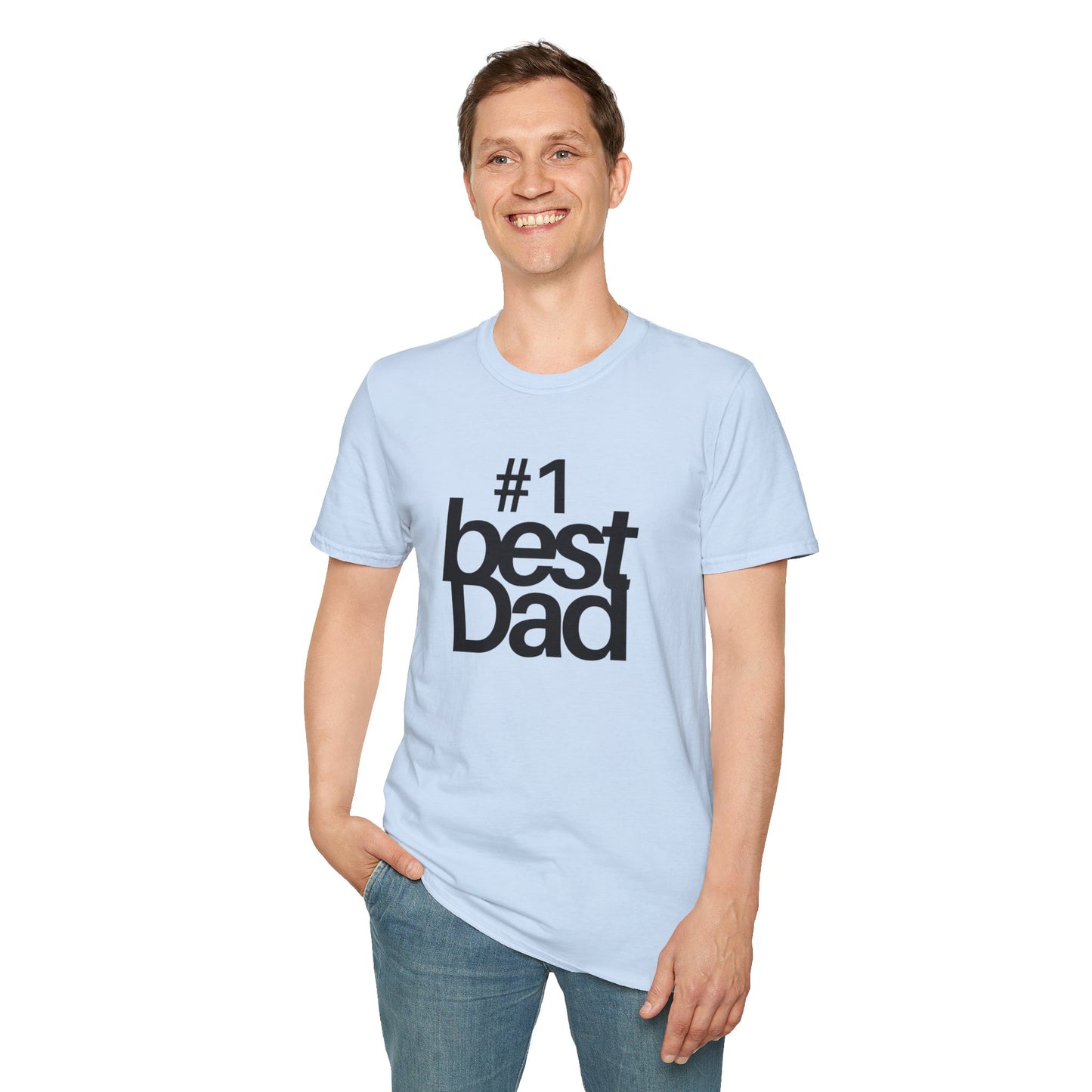 #1 Best Dad T-Shirt