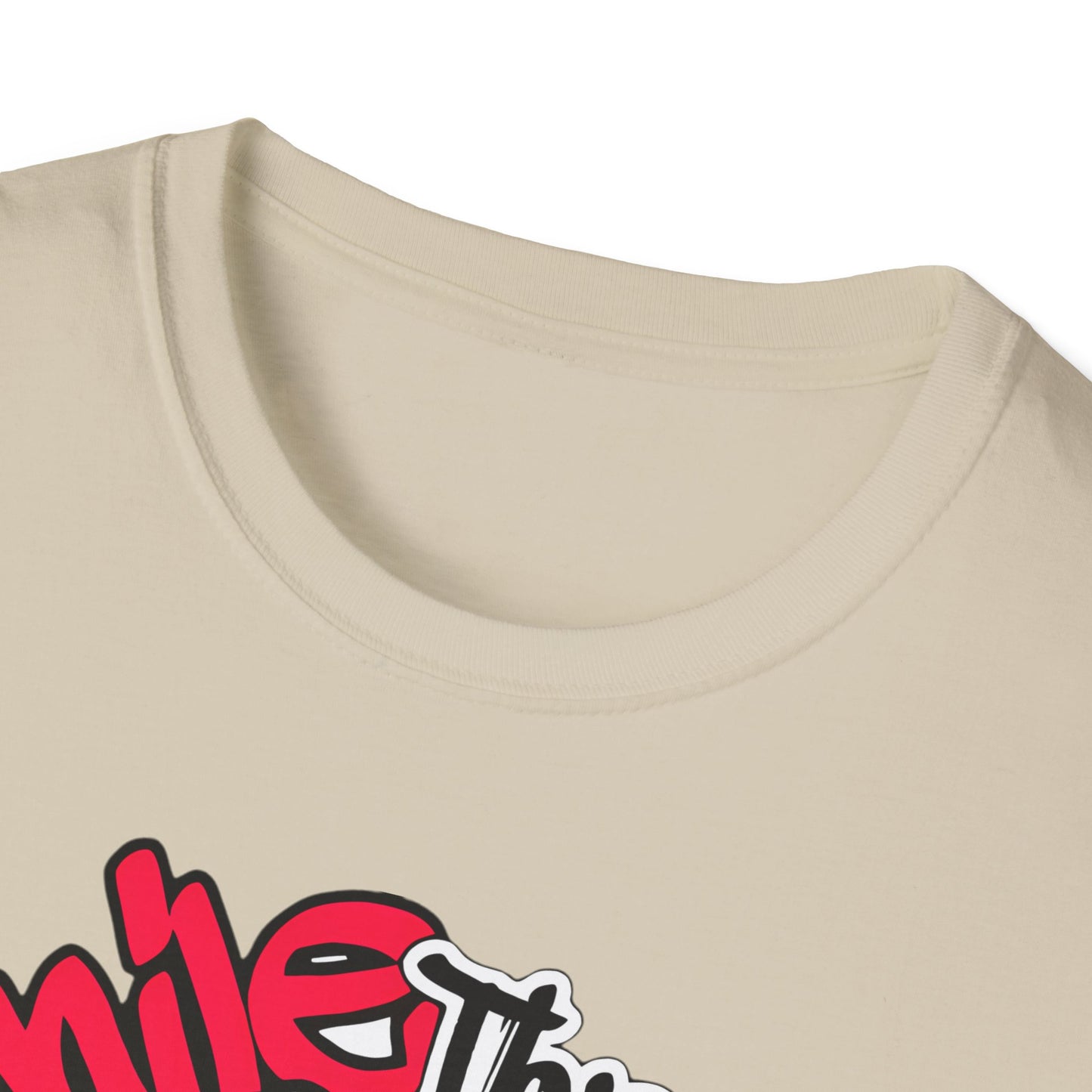 Smile Through The Pain T-Shirt — Cute Grunge Pink Teddy Graphic Tee