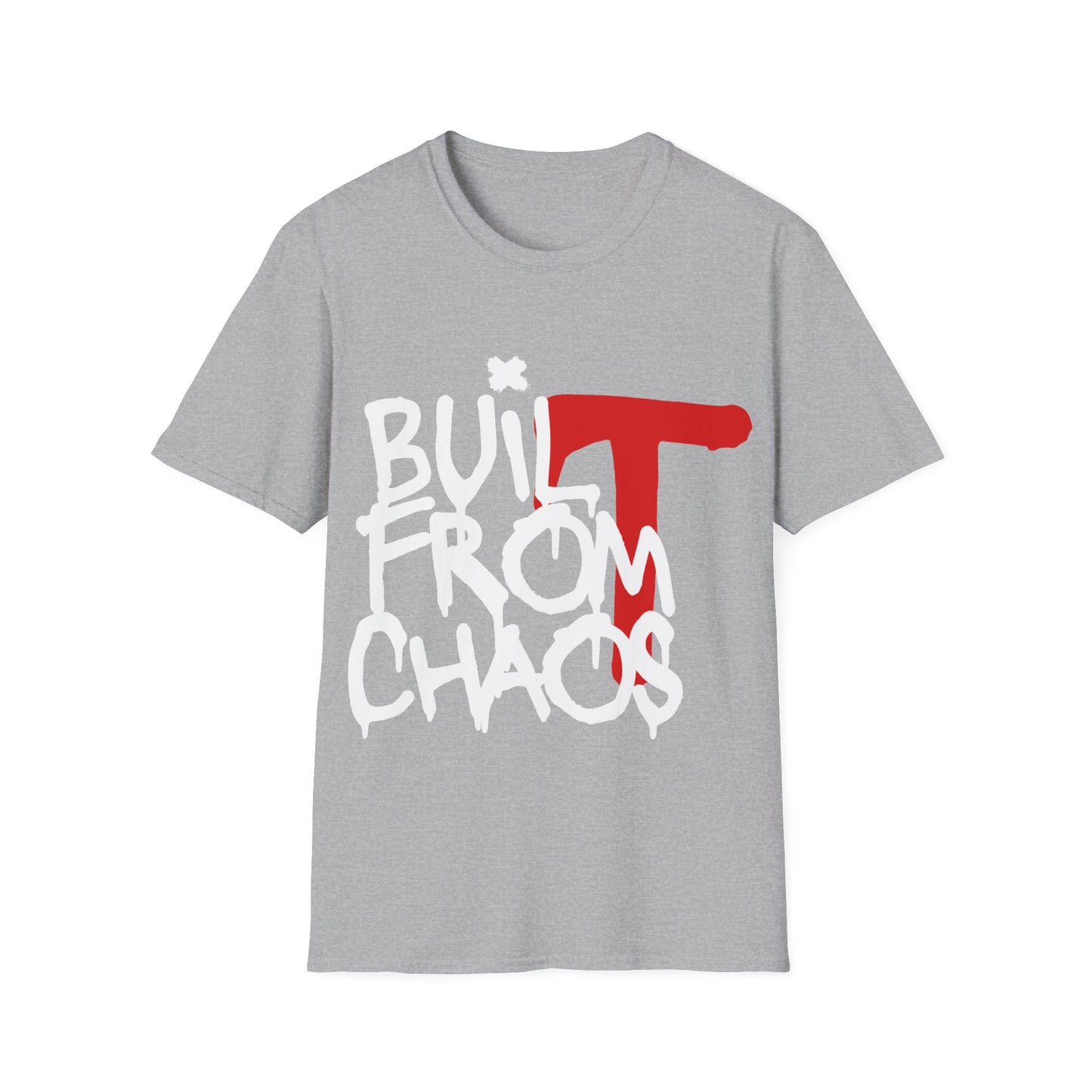 Build From Chaos T-Shirt — Street Graffiti Graphic Tee