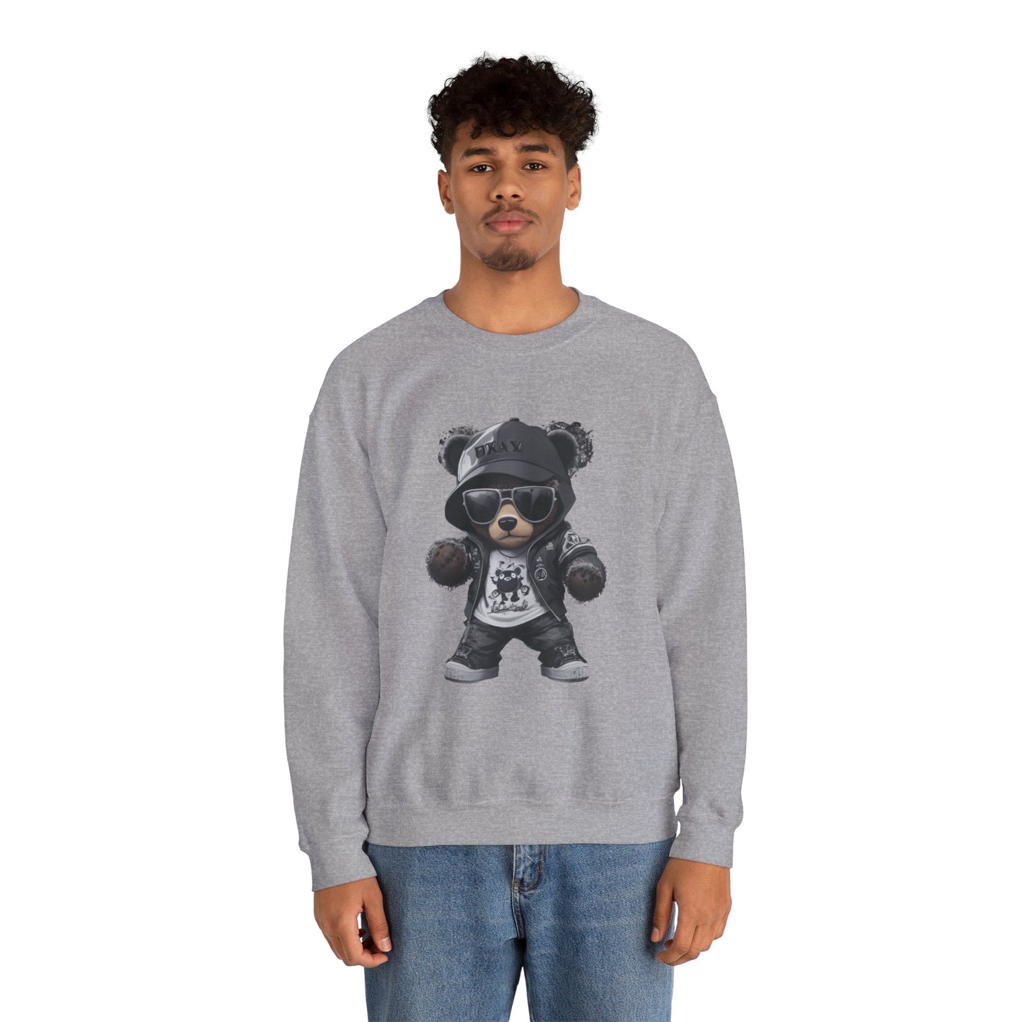 Street Bear Graphic Unisex Sweatshirt