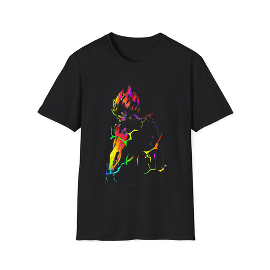 Colorful Anime Spirit Mode Unisex Softstyle T-Shirt - Perfect for Casual Wear & Gifts
