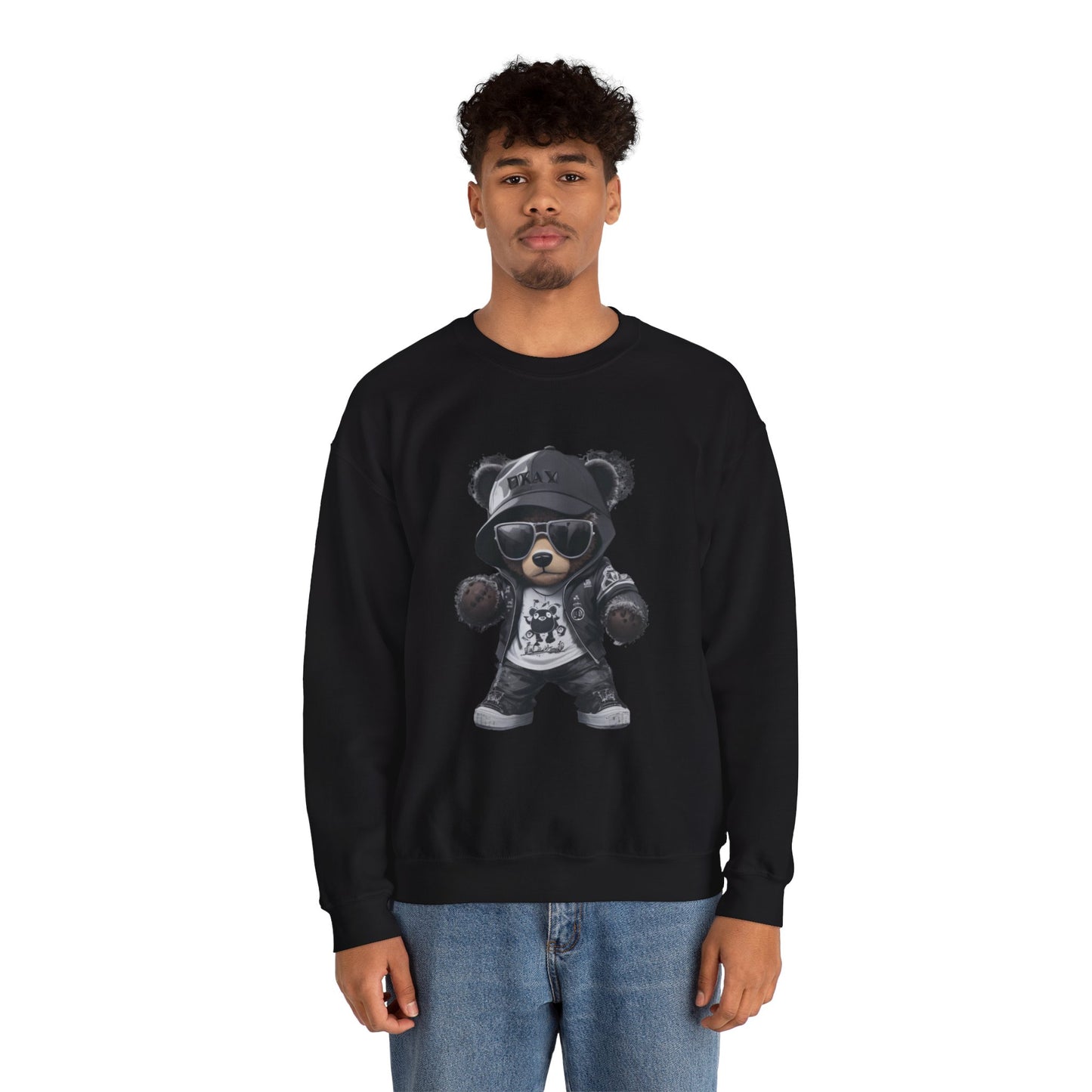 Street Bear Graphic Unisex Sweatshirt