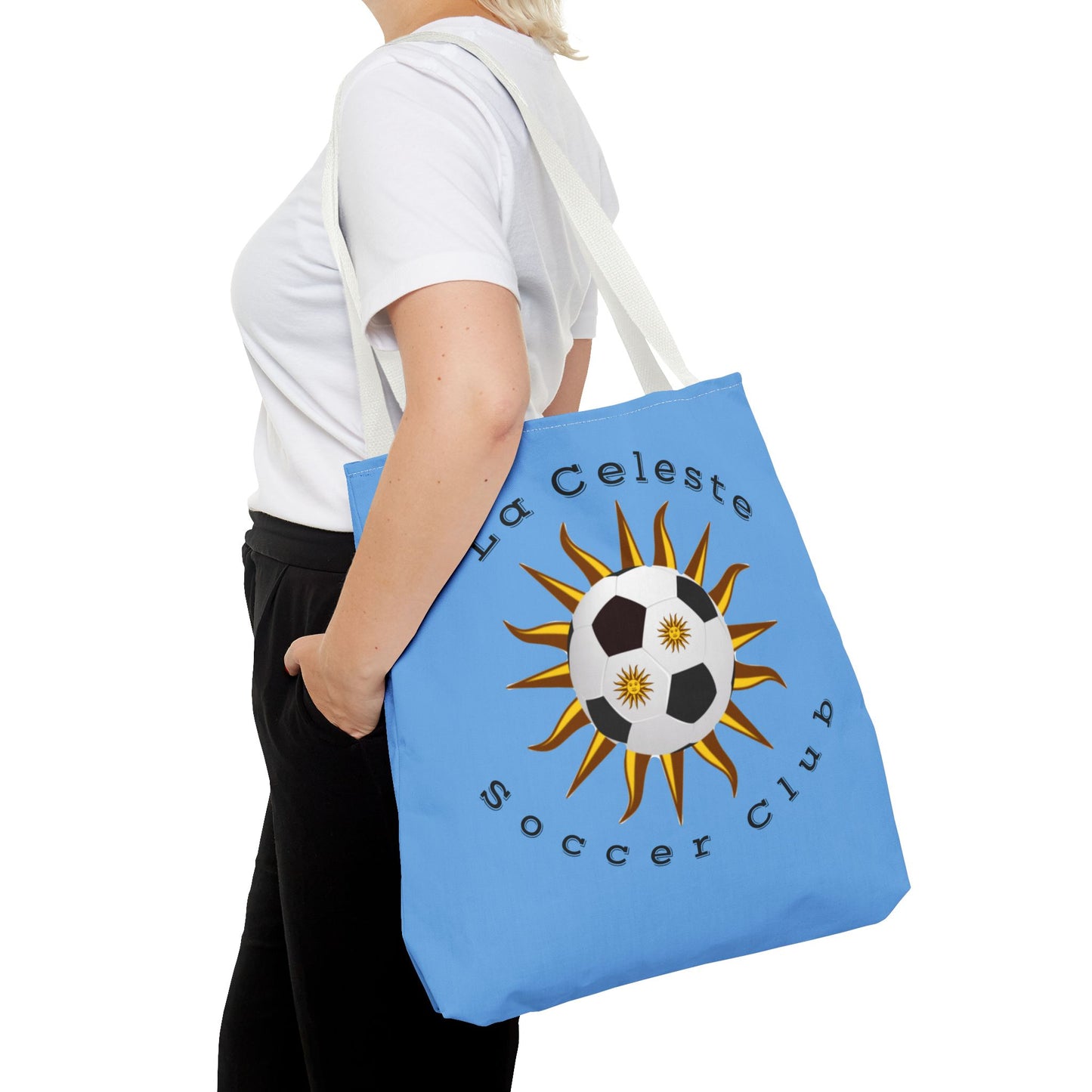 La Celeste S.C. Blue Tote Bag | Más que un club una familia
