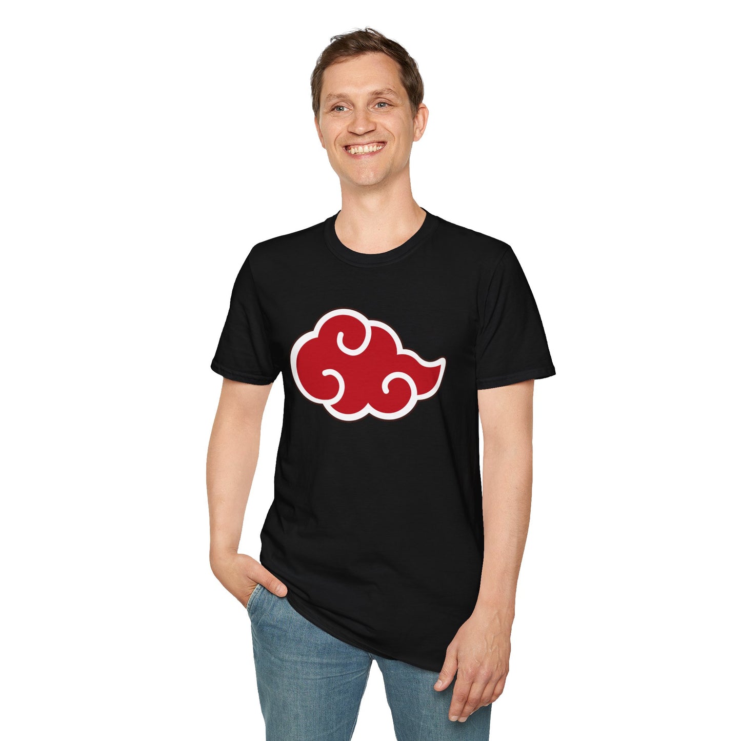 Anime-Inspired Cloud Graphic Unisex T-Shirt for Fans