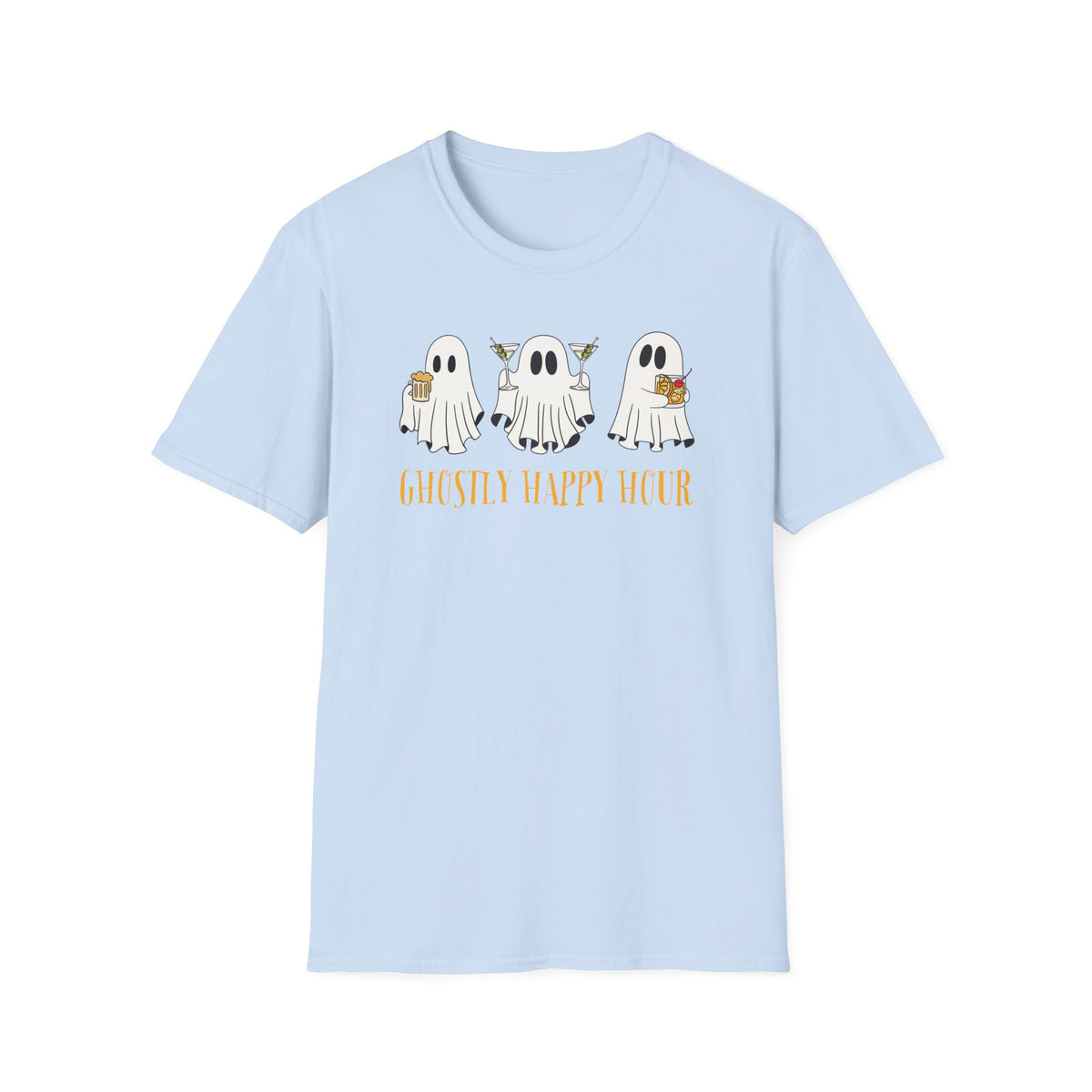T-Shirt — Ghostly Happy Hour Graphic Tee