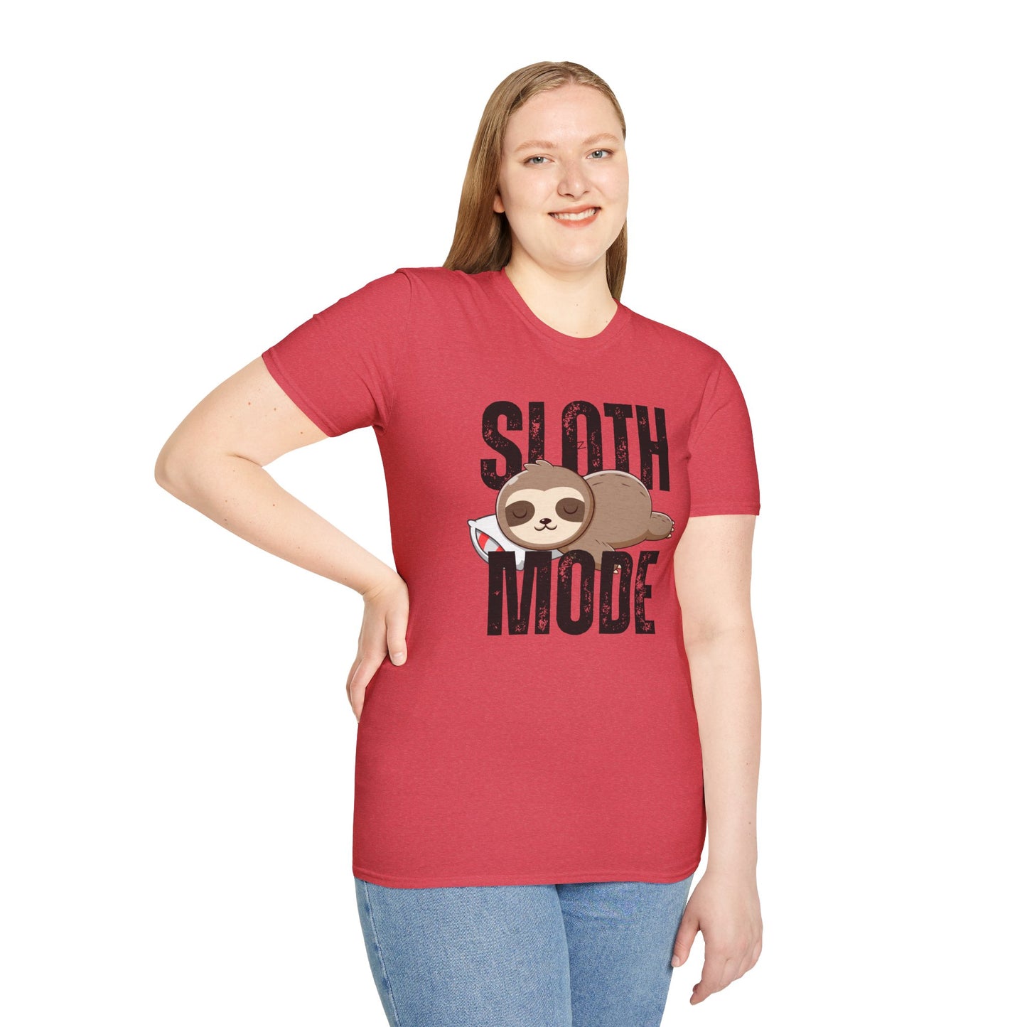 In Sloth Mode Sleepy Sloth Graphic Unisex T-Shirt