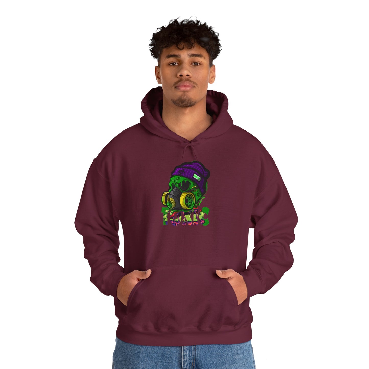 Gas Mask Graphic Unisex Hoodie