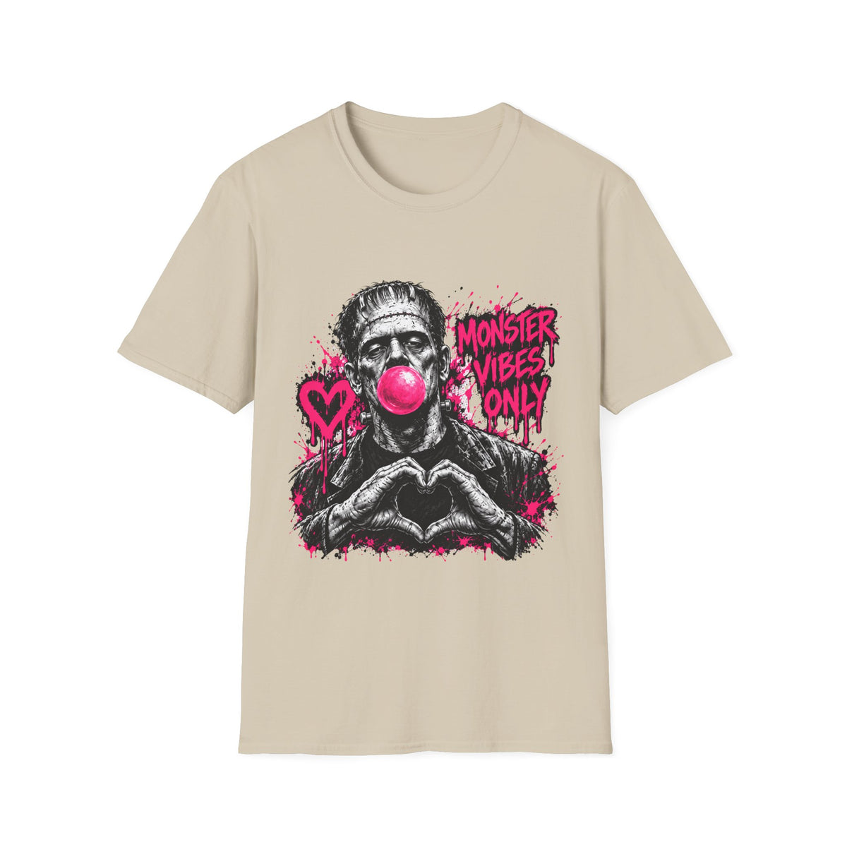 Monster Vibes Only Graphic T-Shirt