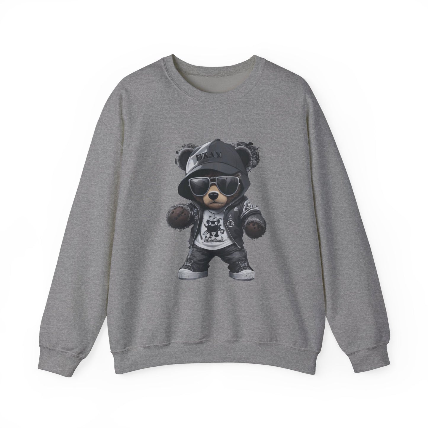 Street Bear Graphic Unisex Sweatshirt