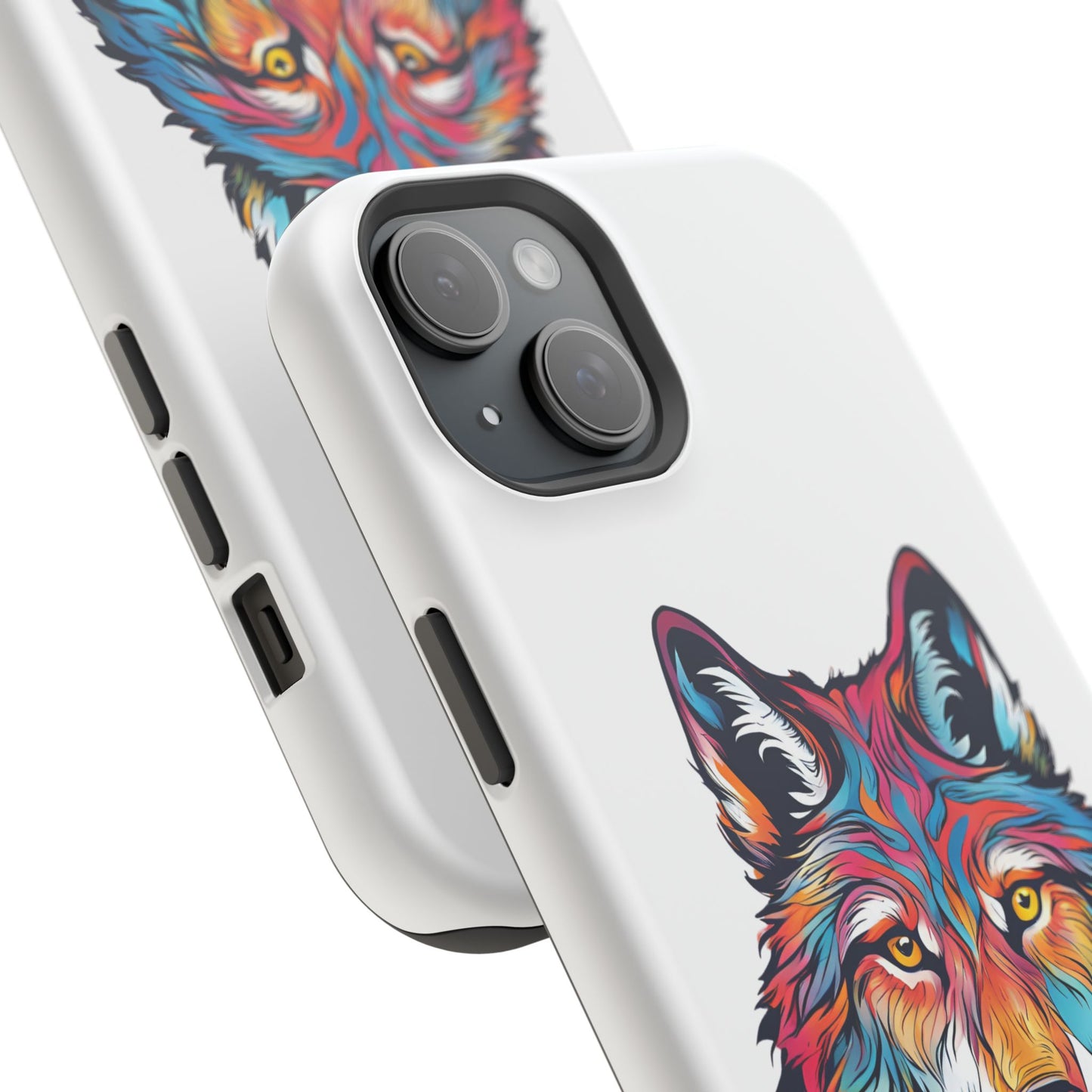 Wildly Colorful: Wolf Designs Phone Cases