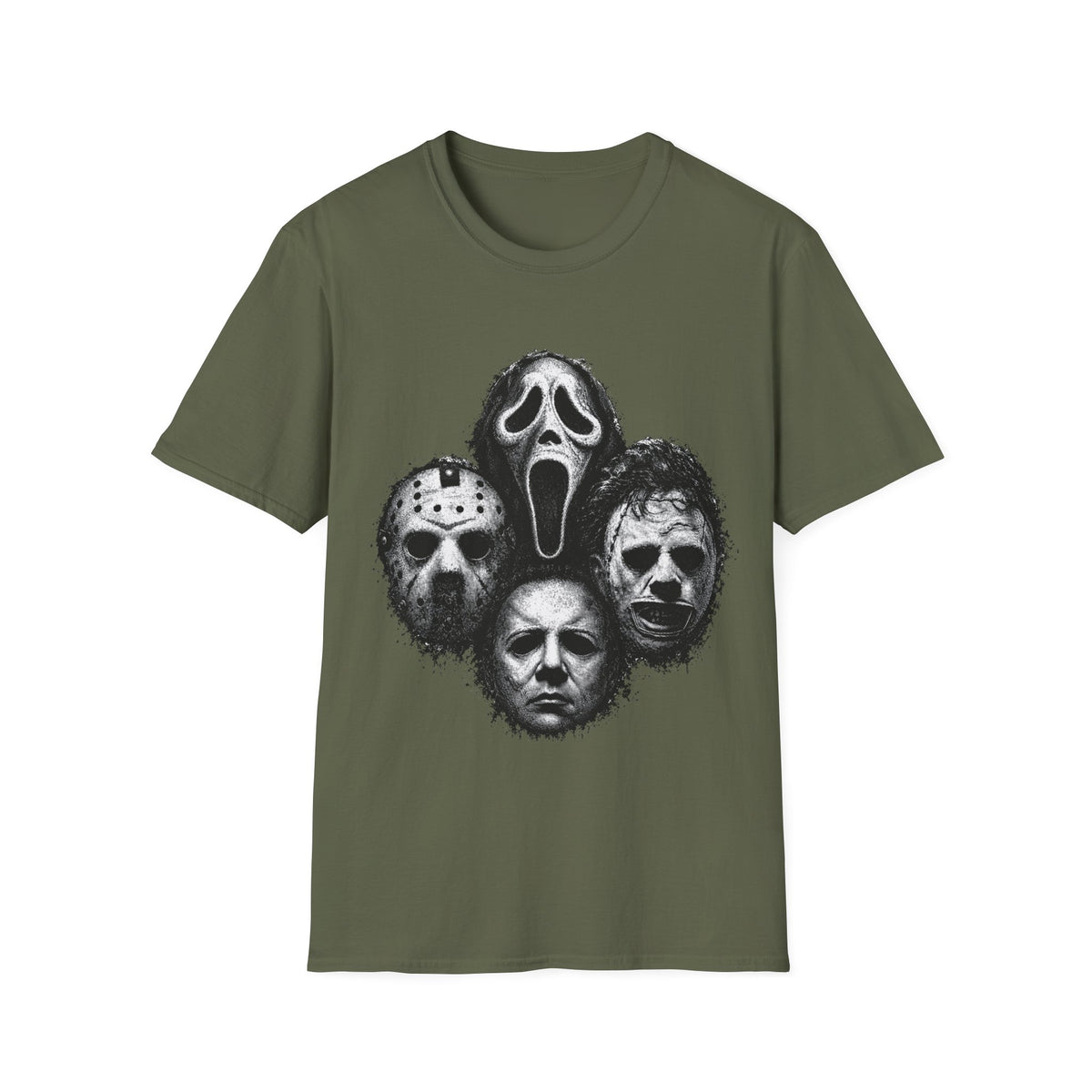 Horror Icons Collage T-Shirt