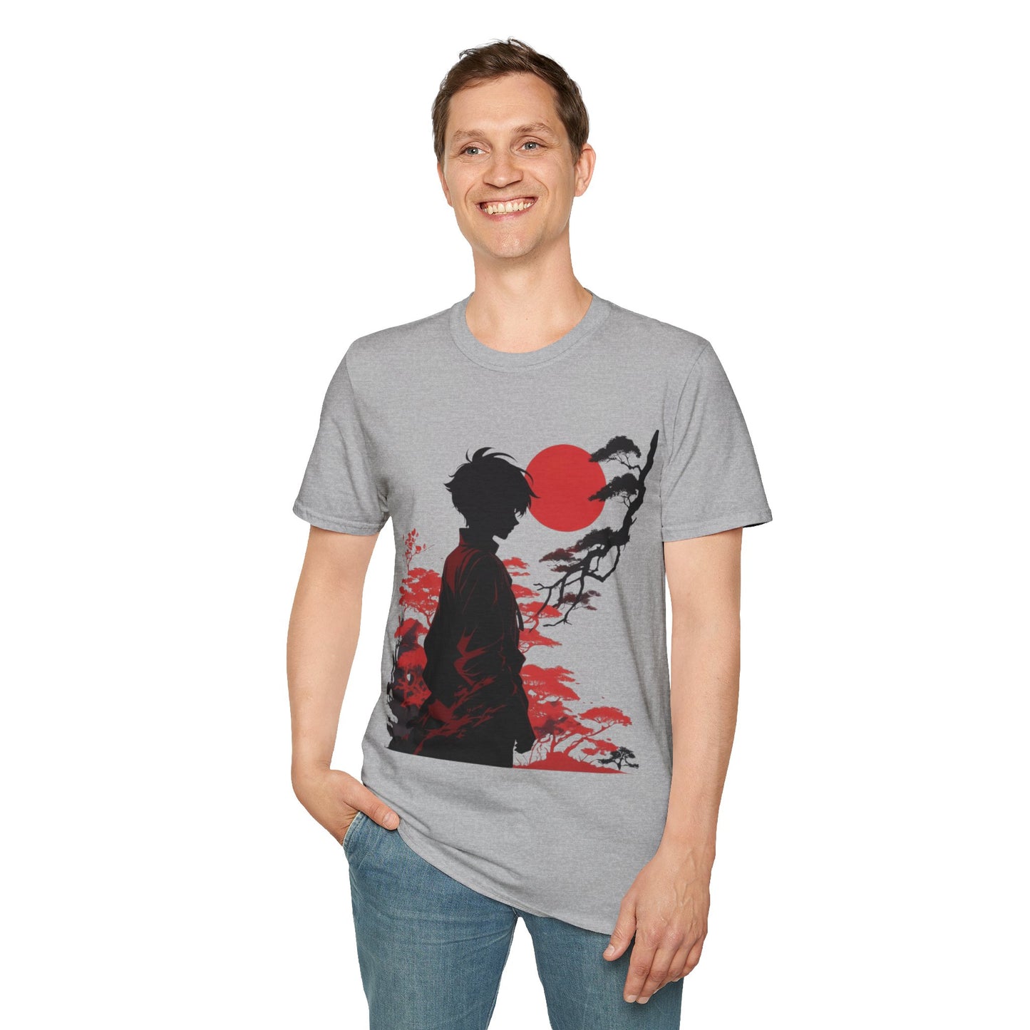 Anime-Inspired Japanese Graphic Unisex Tee