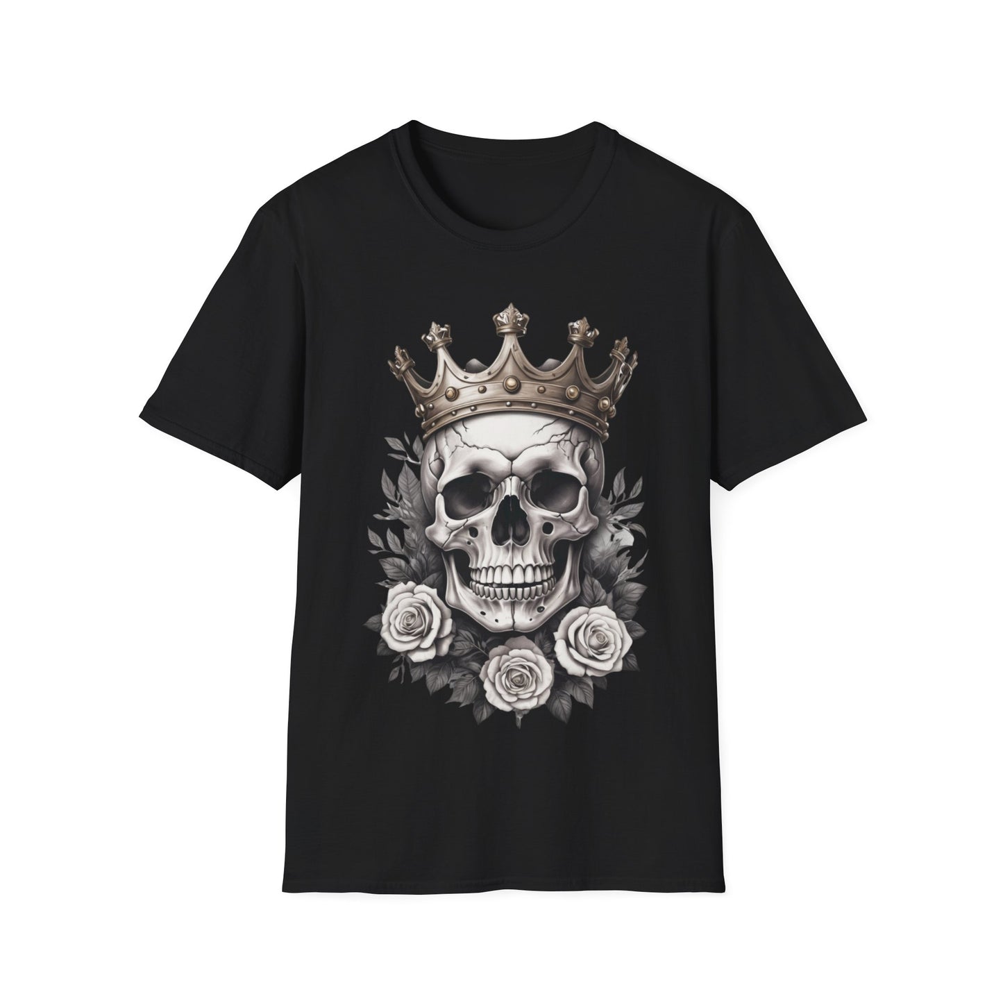 Royal Rebellion King Skull Unisex Tee