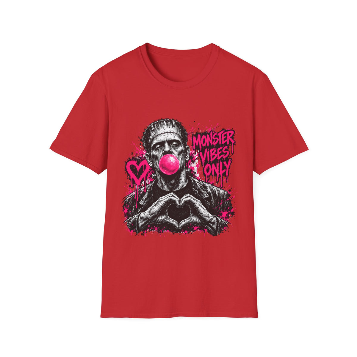 Monster Vibes Only Graphic T-Shirt