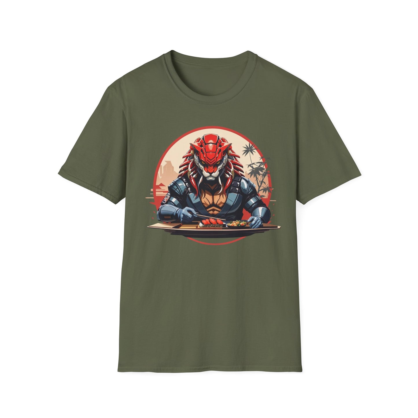 Tiger's Feast: Sushi Fun UnisexT-Shirt