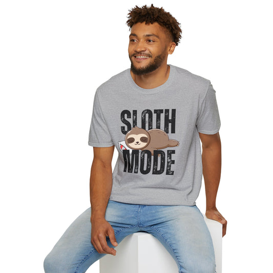 In Sloth Mode Sleepy Sloth Graphic Unisex T-Shirt