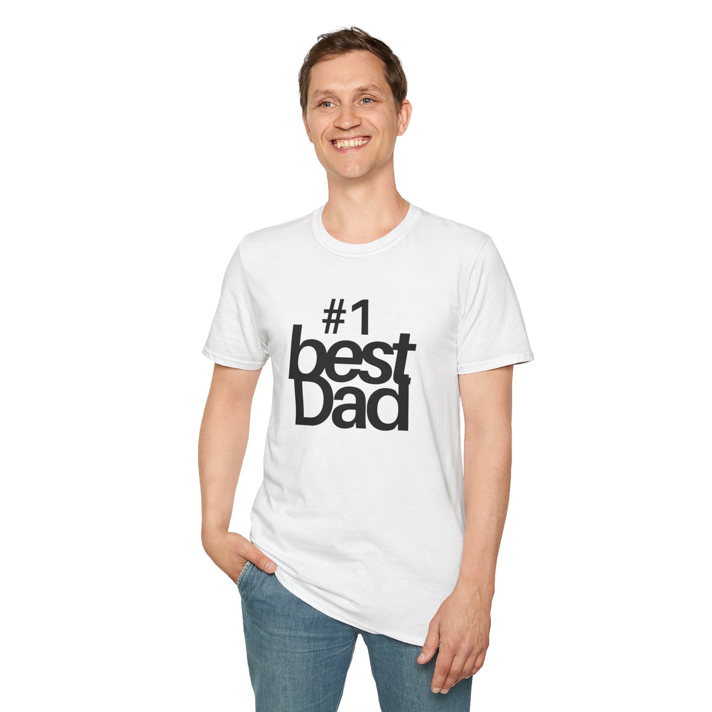 #1 Best Dad T-Shirt