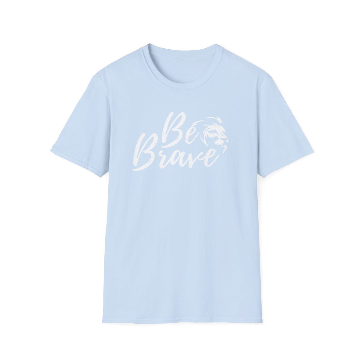 Be Brave Lion T-Shirt – Inspirational Courage Tee for Women & Men