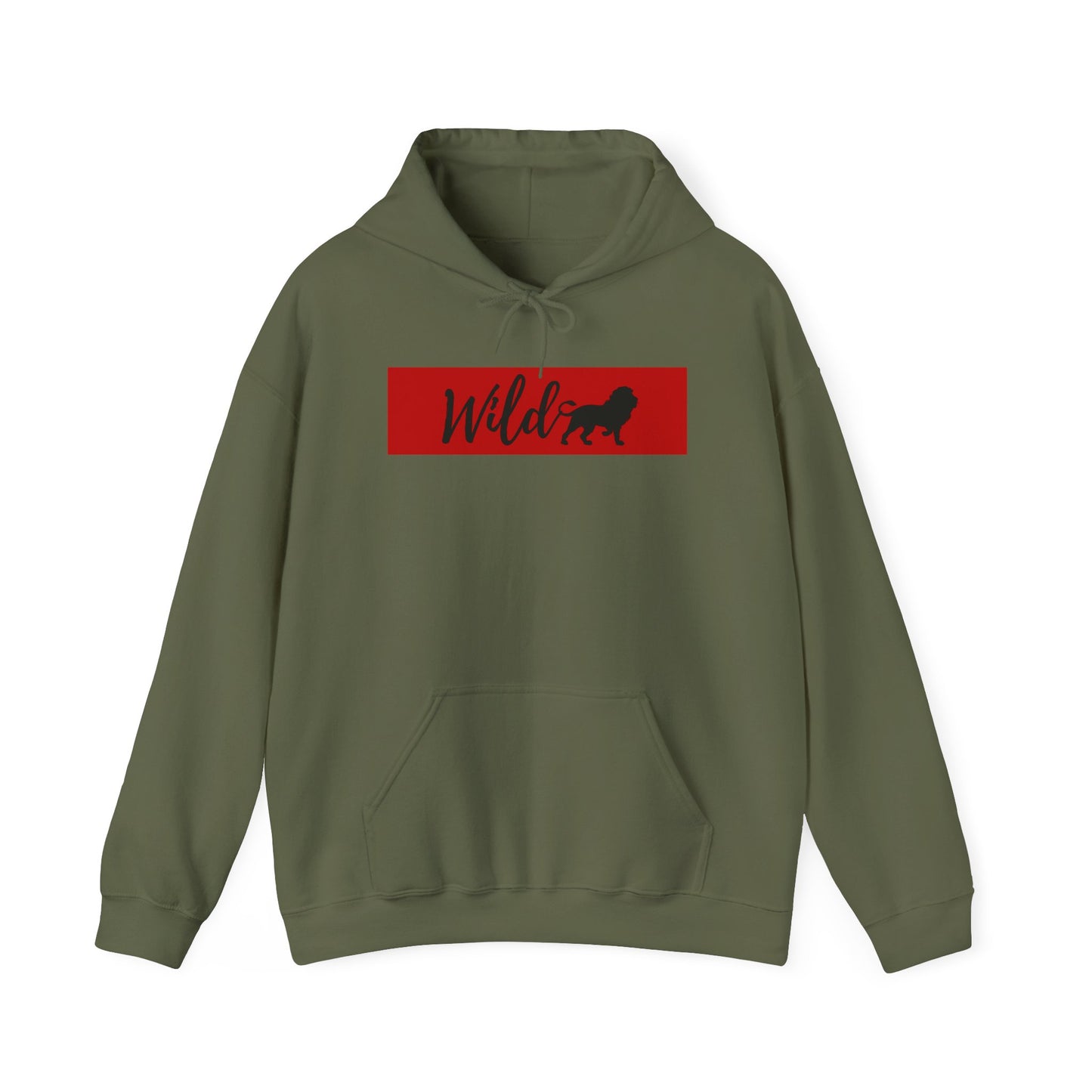 Wild Spirit Lion Graphic Hoodie