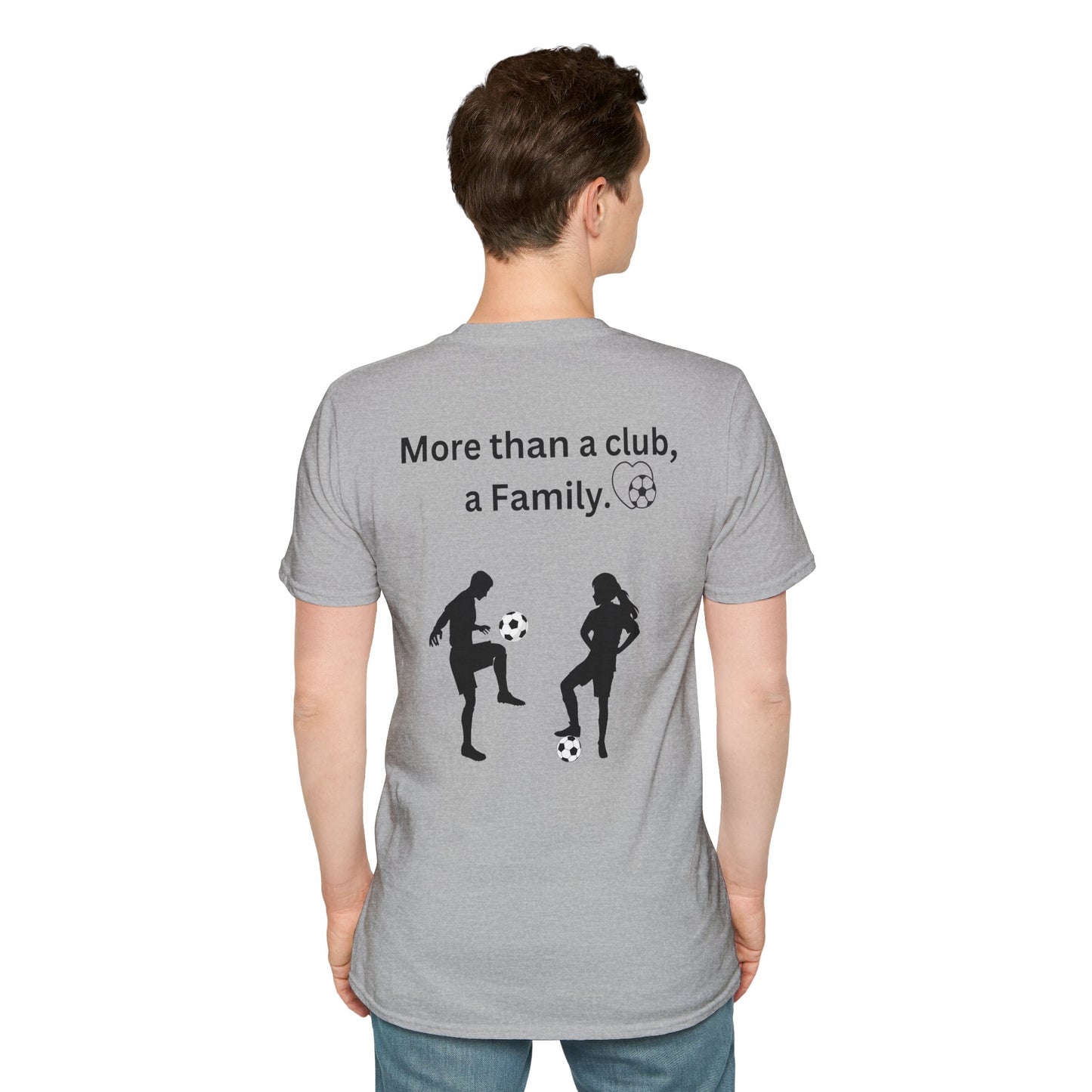 La Celeste S.C More than a Club , A Family - Unisex Softstyle T-Shirt