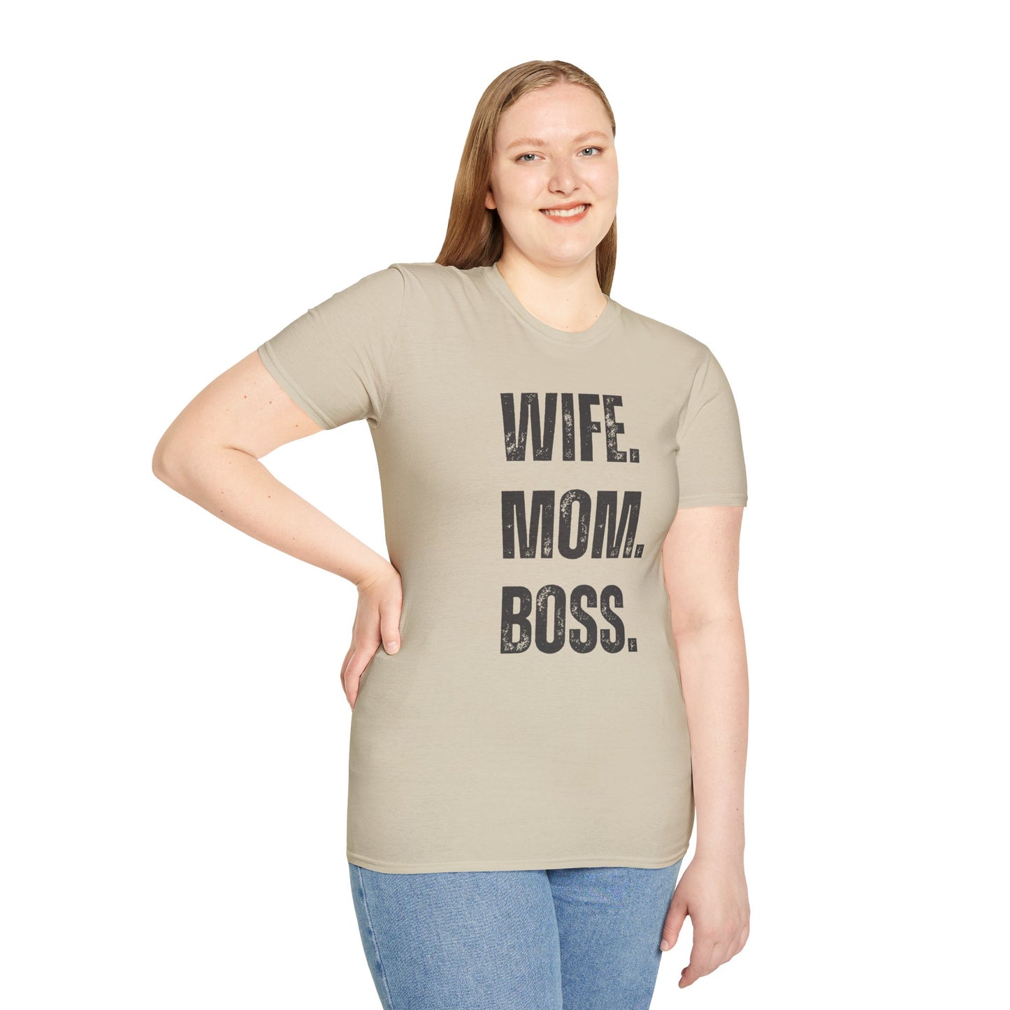 Wife Mom Boss The Ultimate Power Tee