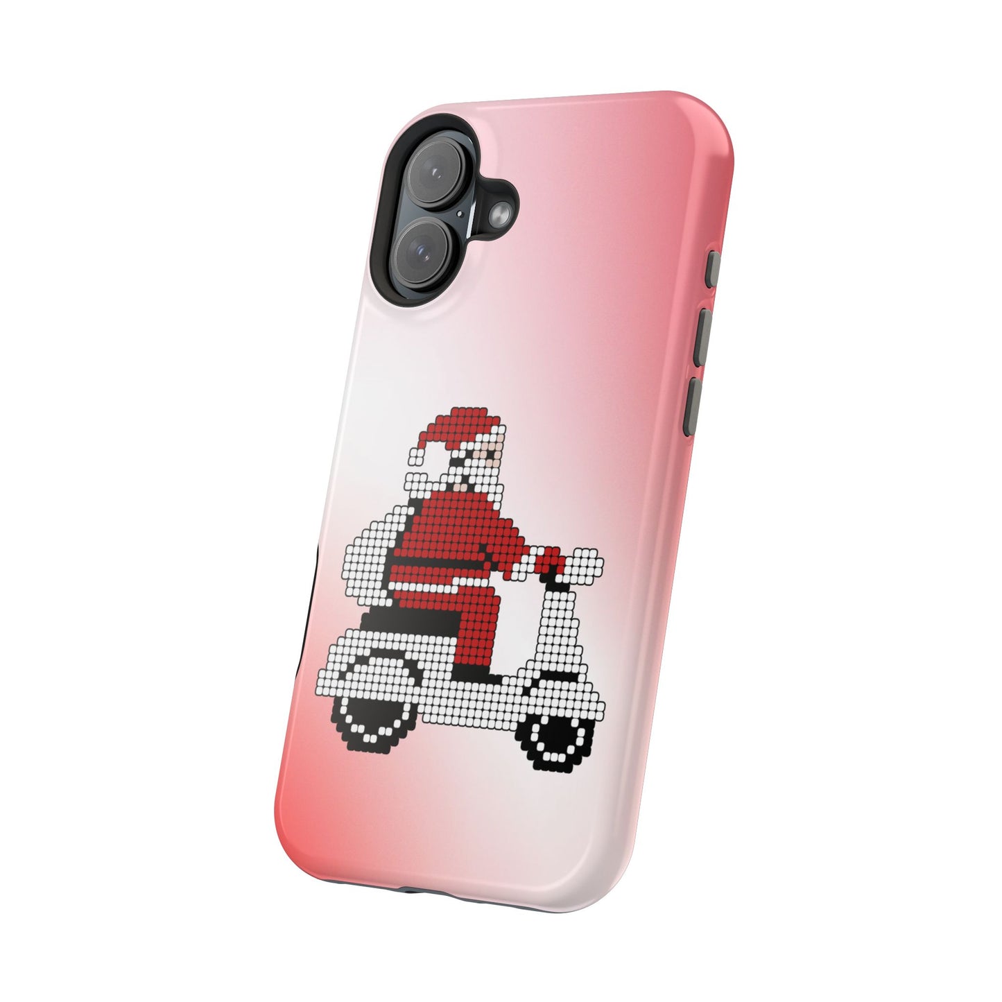 Sleighin' It: Santa's Motorcycle Journey Phone Case