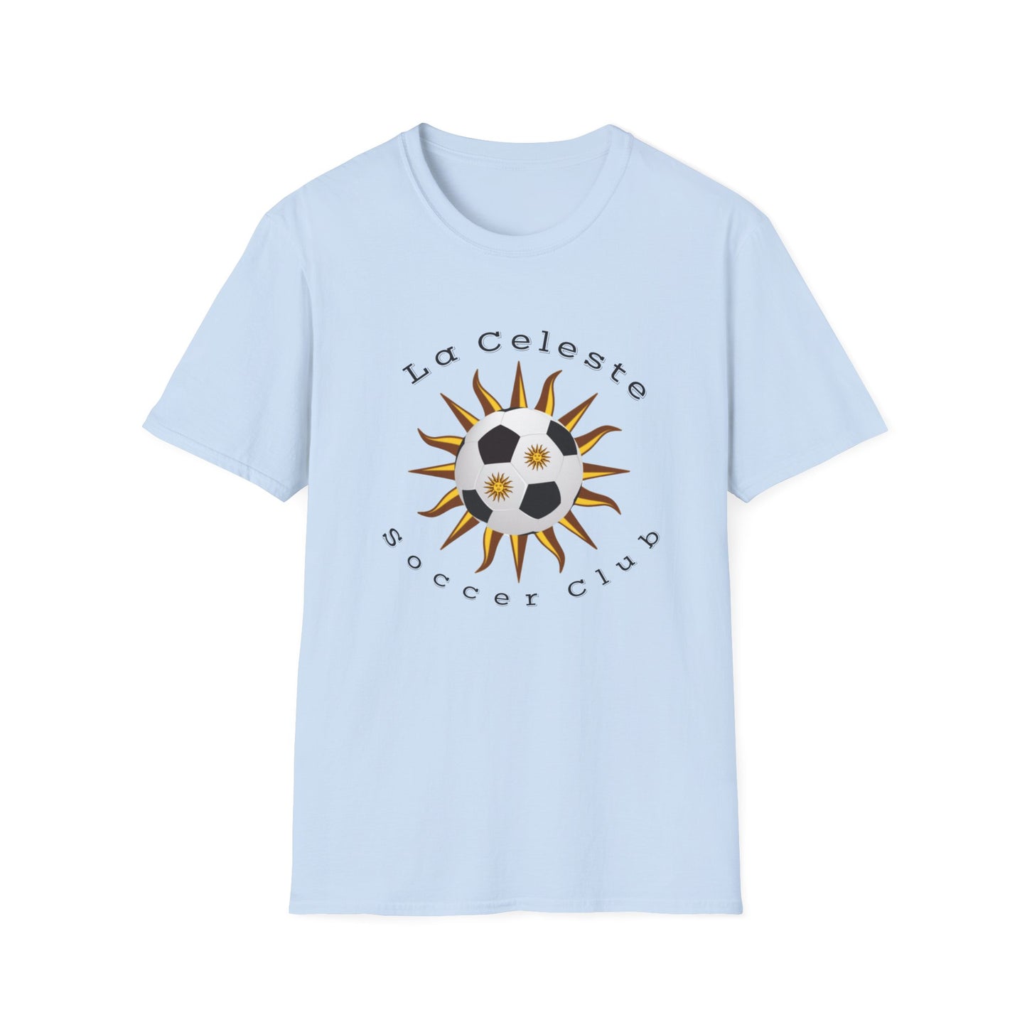 La Celeste S.C. Logo T-Shirt: Mas que un club, una familia!