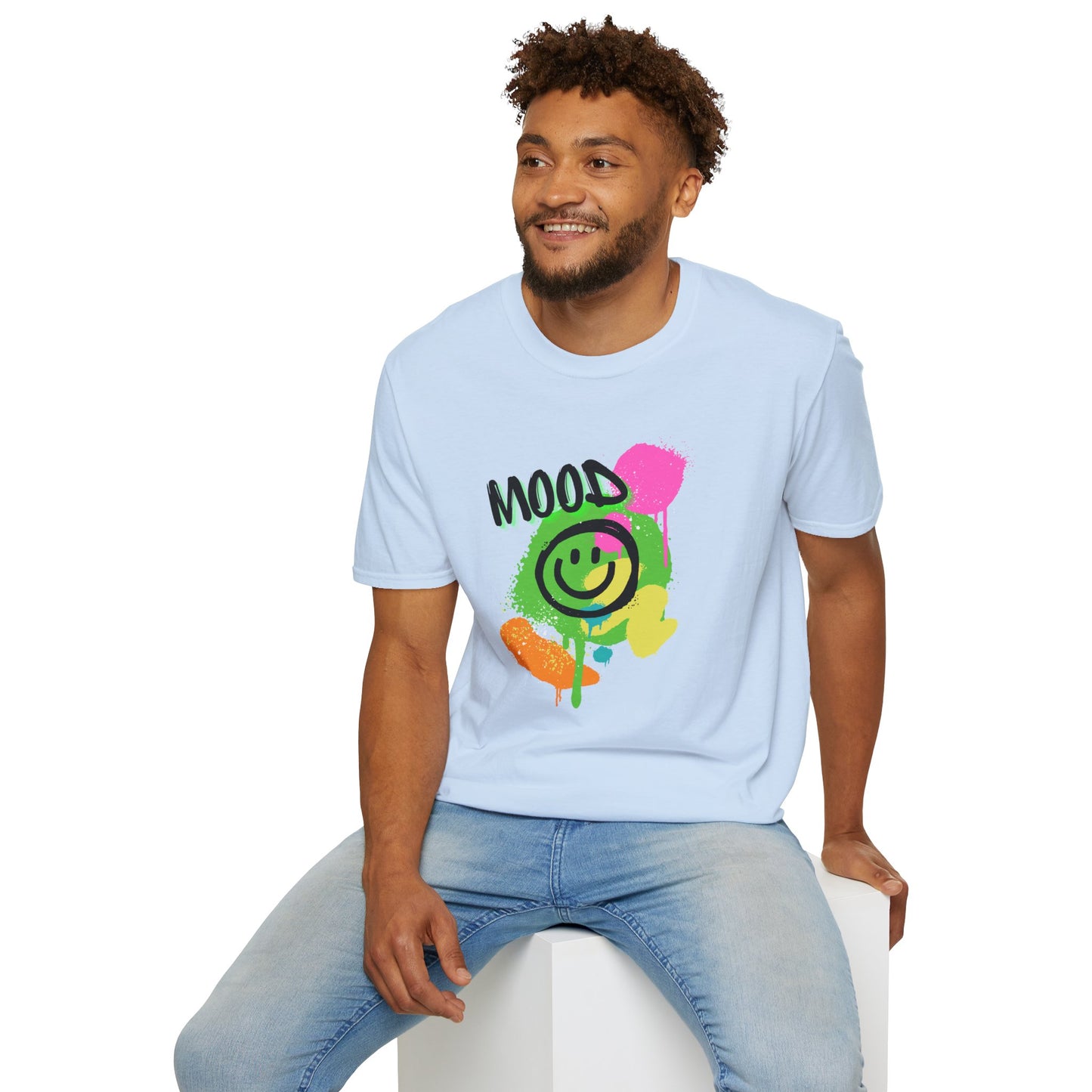 Happy Vibes Mood Graphic Unisex Tee