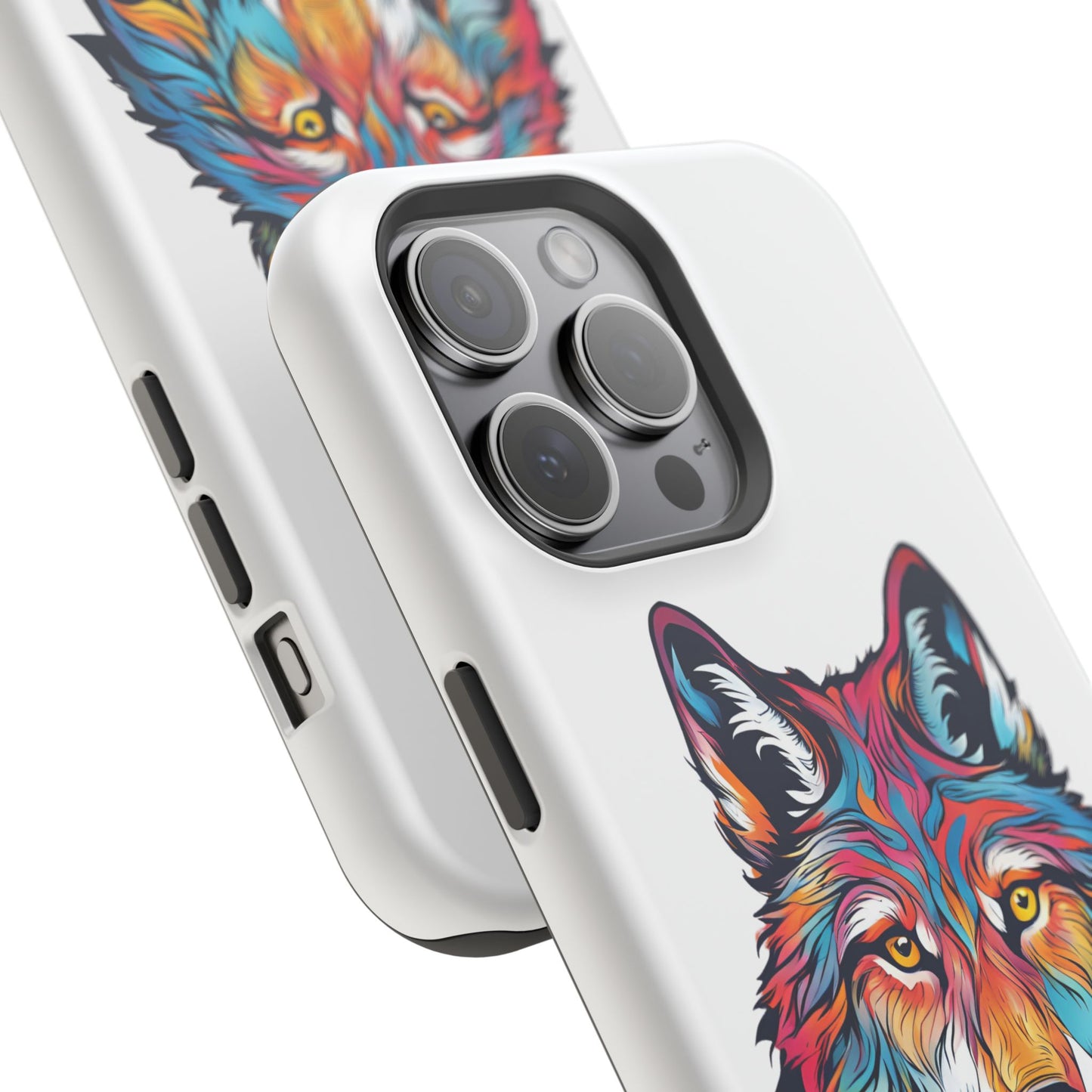 Wildly Colorful: Wolf Designs Phone Cases