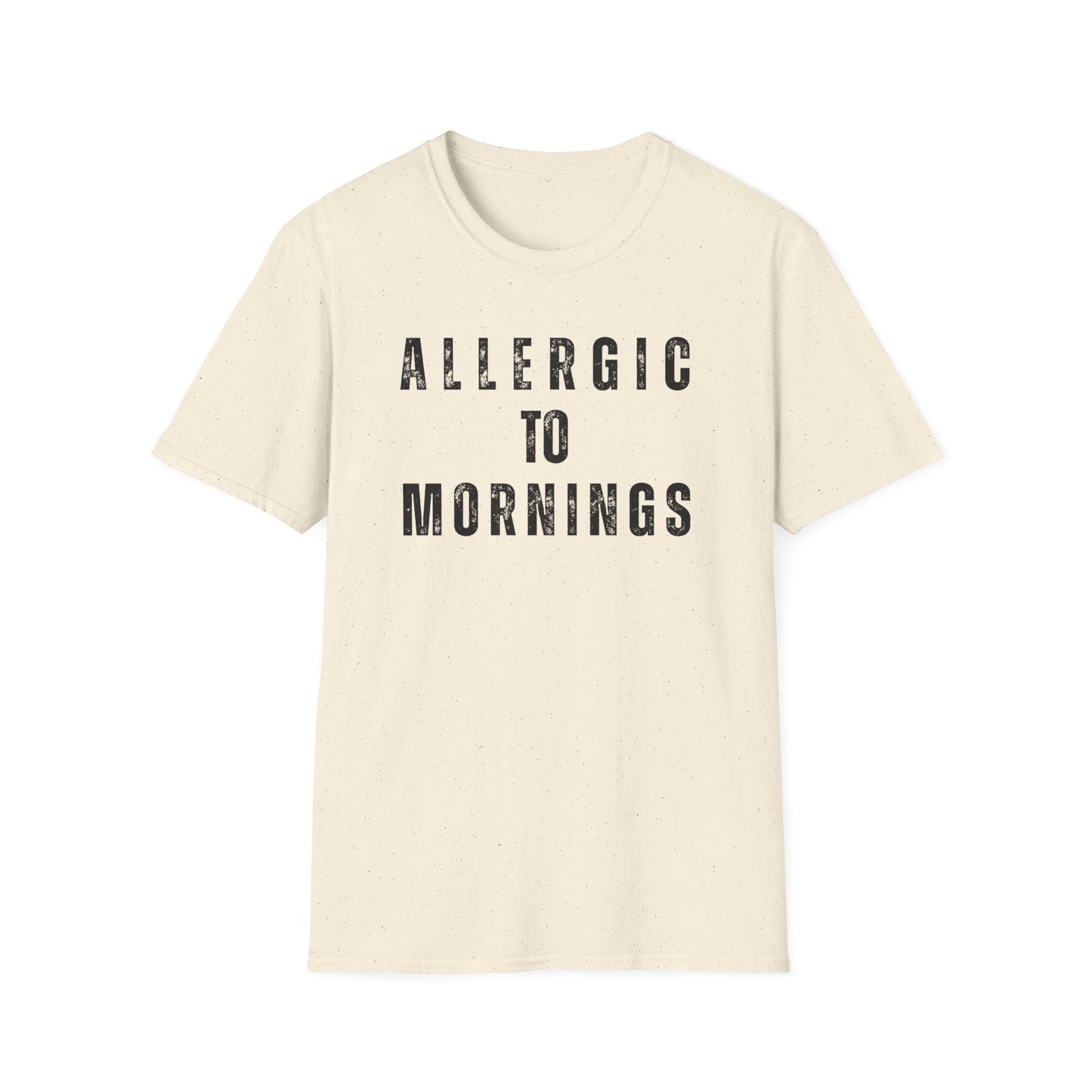 Allergic to Mornings Unisex Tee