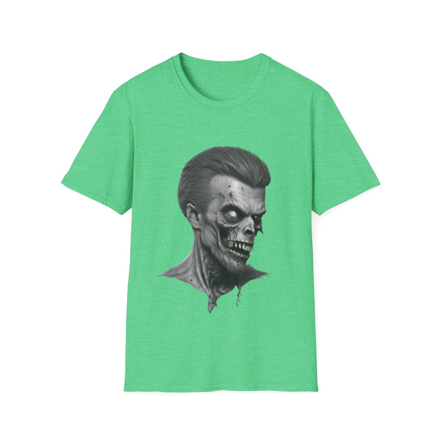 Creepy Undead Zombie Graphic Unisex Tee