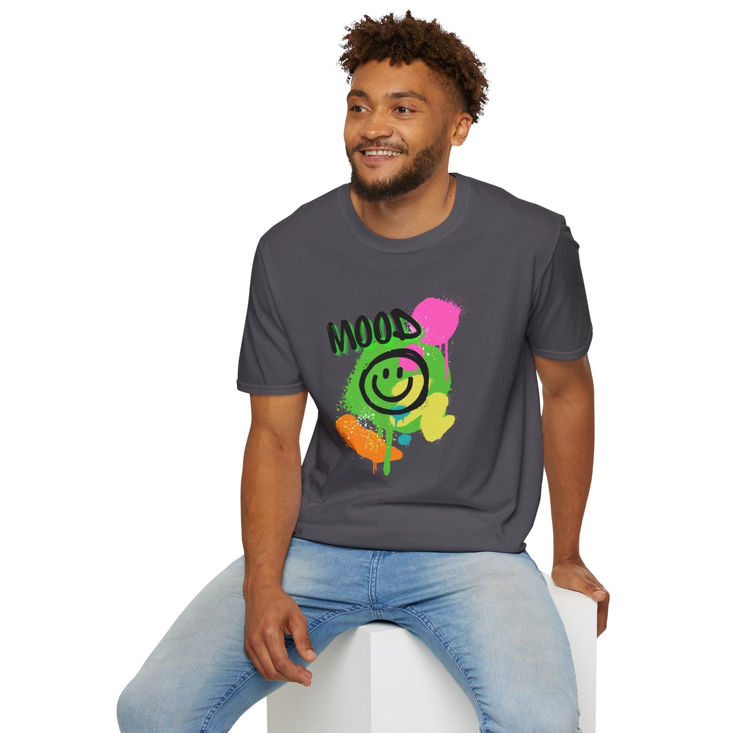 Happy Vibes Mood Graphic Unisex Tee