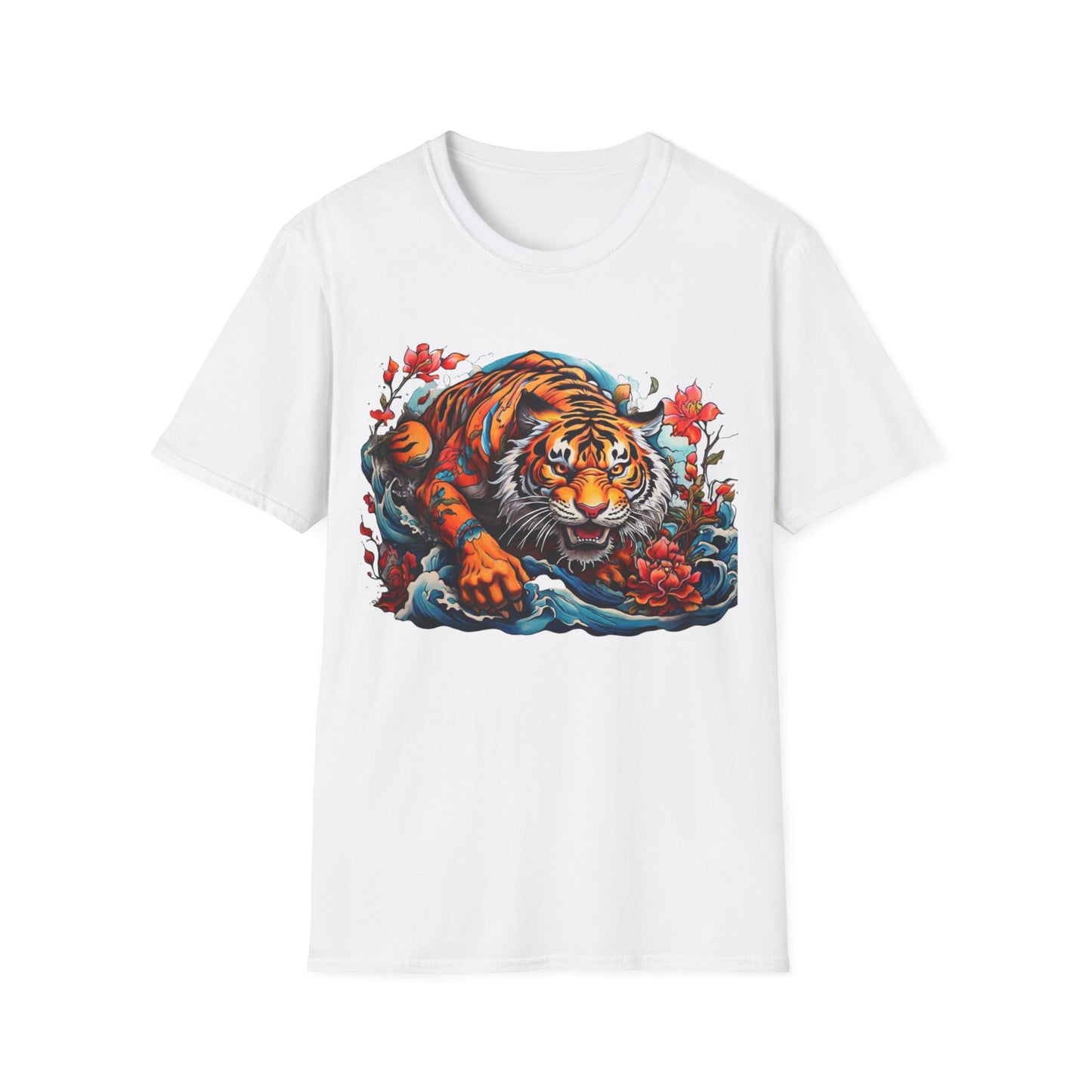 Tiger Crest T-Shirt — Fierce Vintage Tiger Graphic Tee