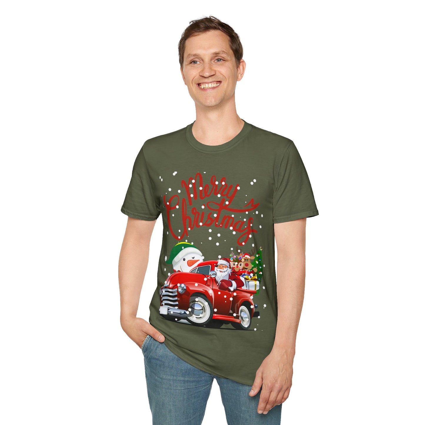 Santa's Holiday Ride  Unisex T-Shirt